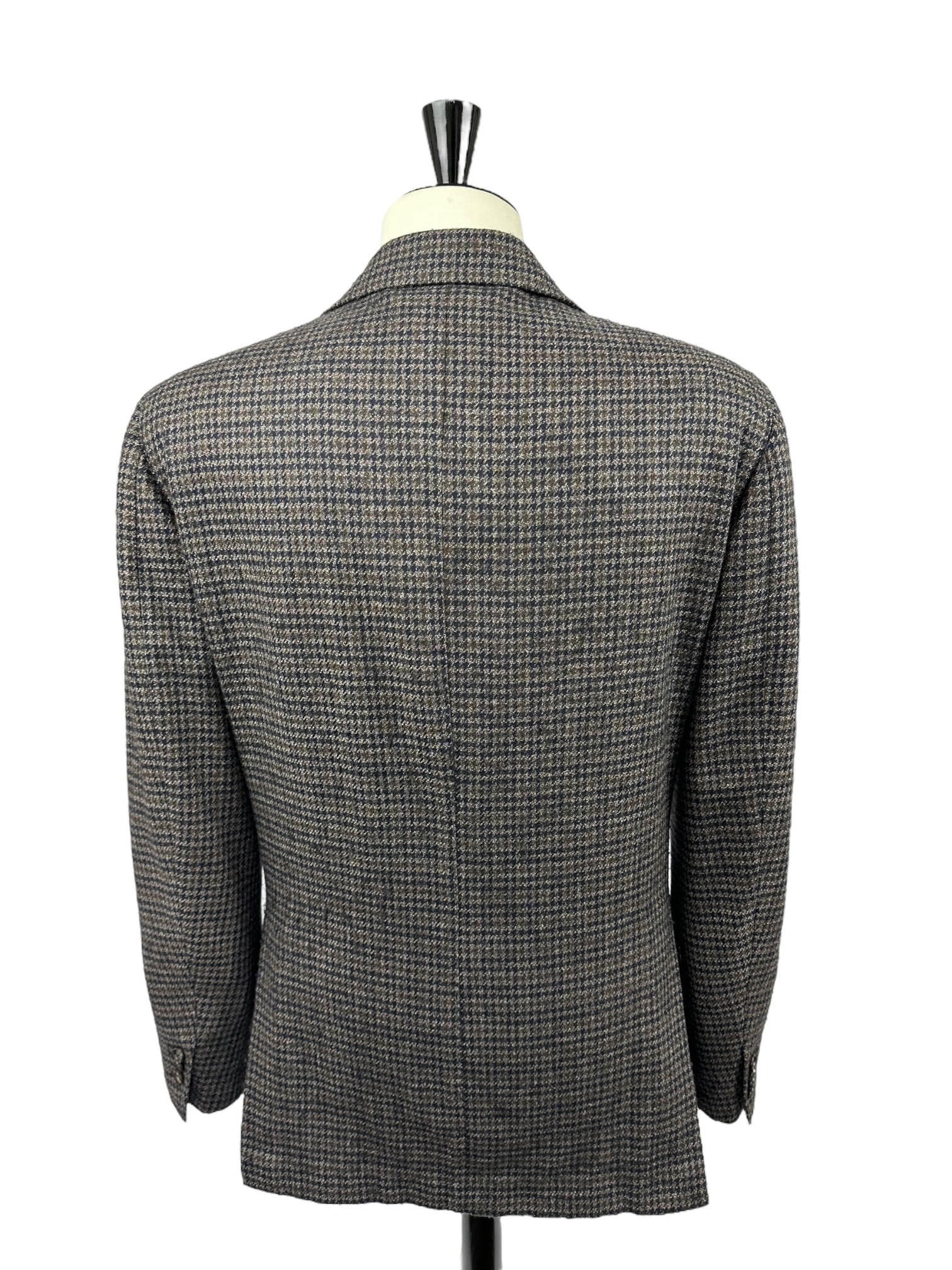Cesare Attolini Brown Houndstooth Jacket
