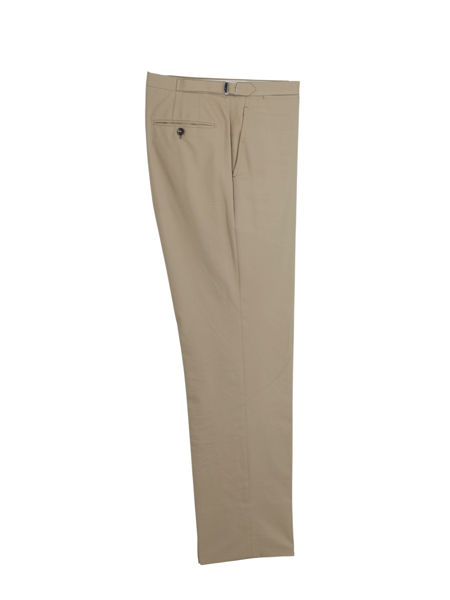 Kiton Khaki Pure Cotton-Twill Sartorial Summer Suit