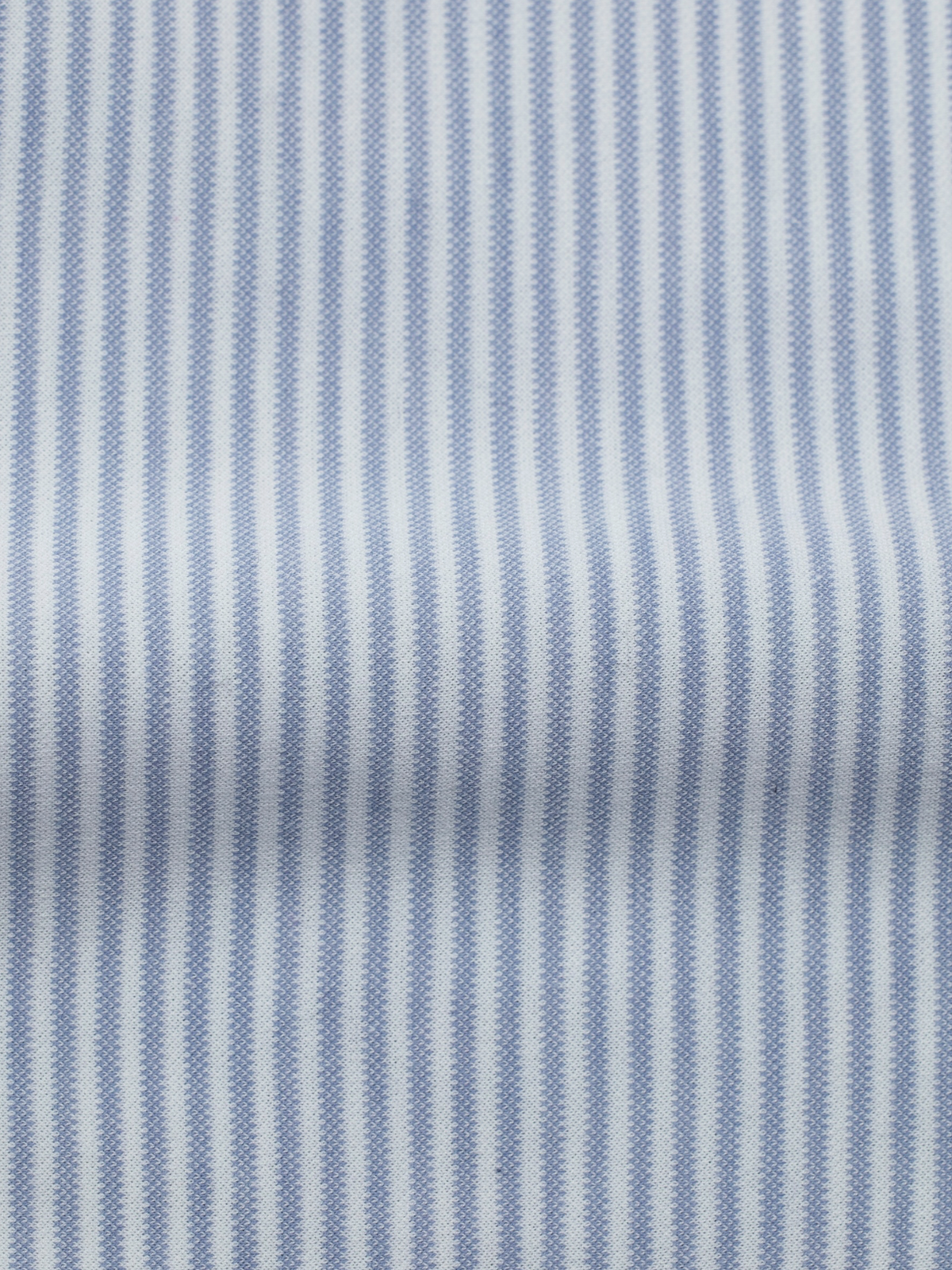 Brunello Cucinelli Light Blue & White Cotton Leisure-Fit Shirt