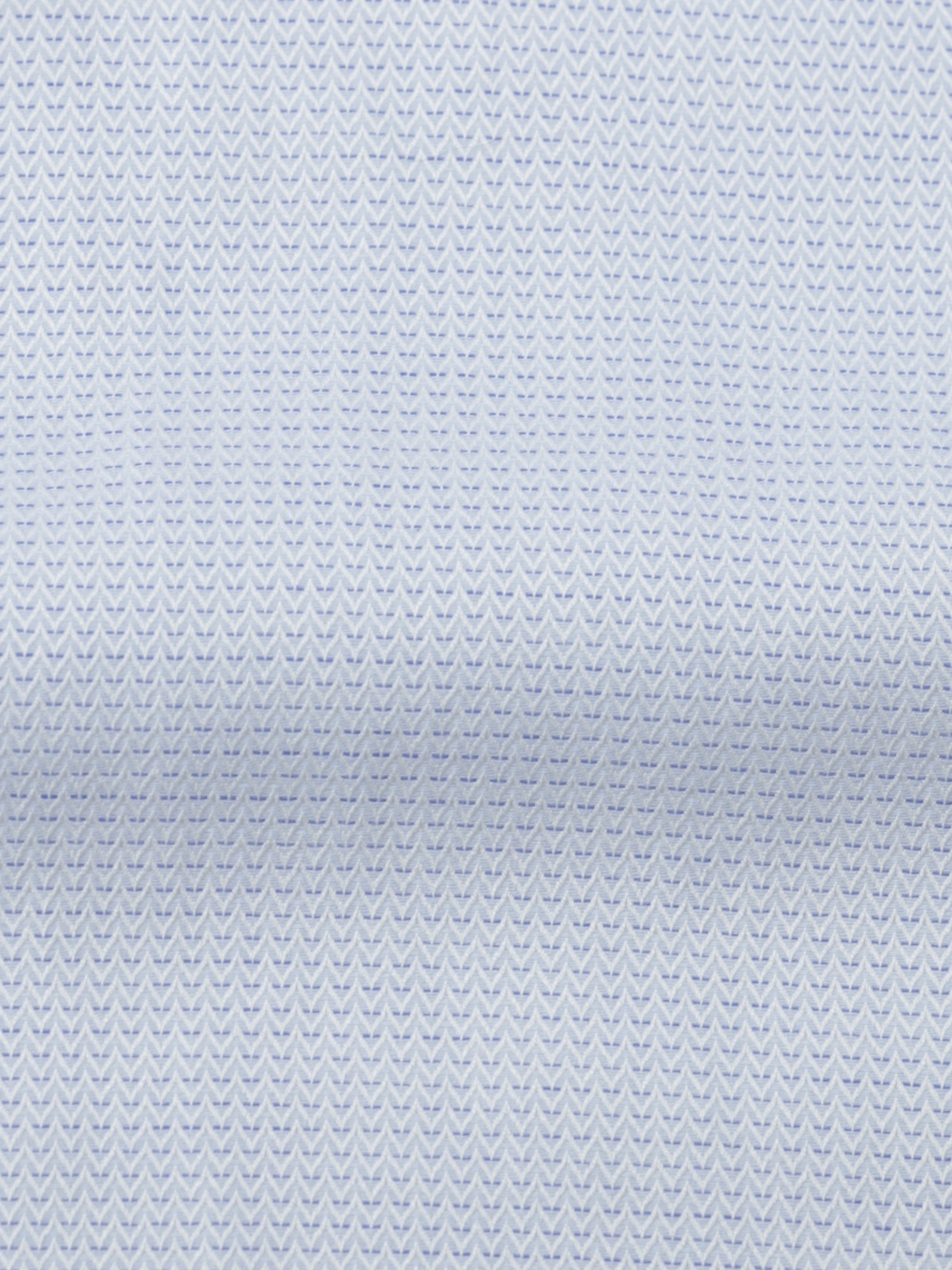 Emanuele Maffeis Light Blue Cotton Geometic-Pattern Shirt