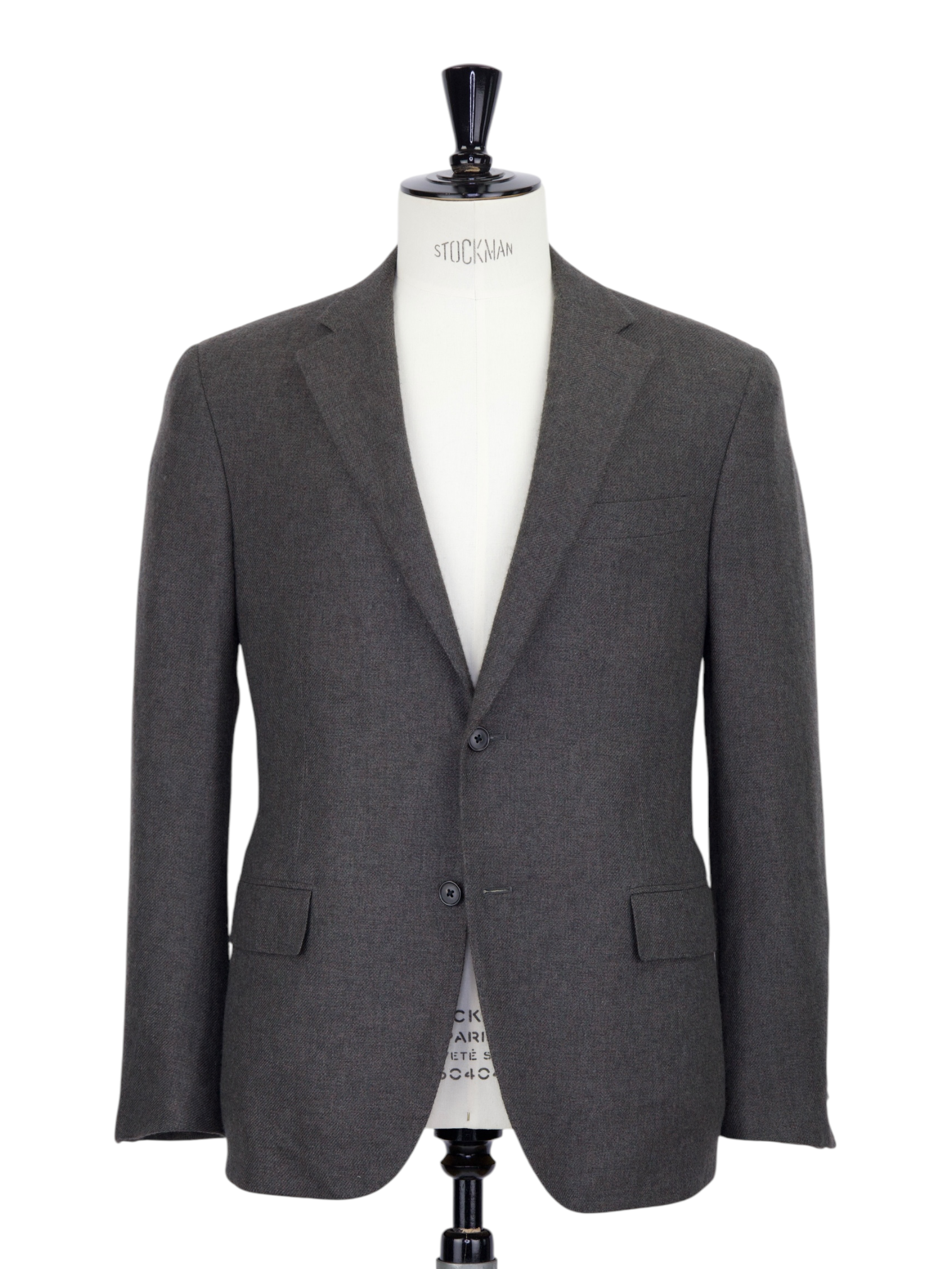 Corneliani Dark Green Micro-Structure Cashmere Jacket