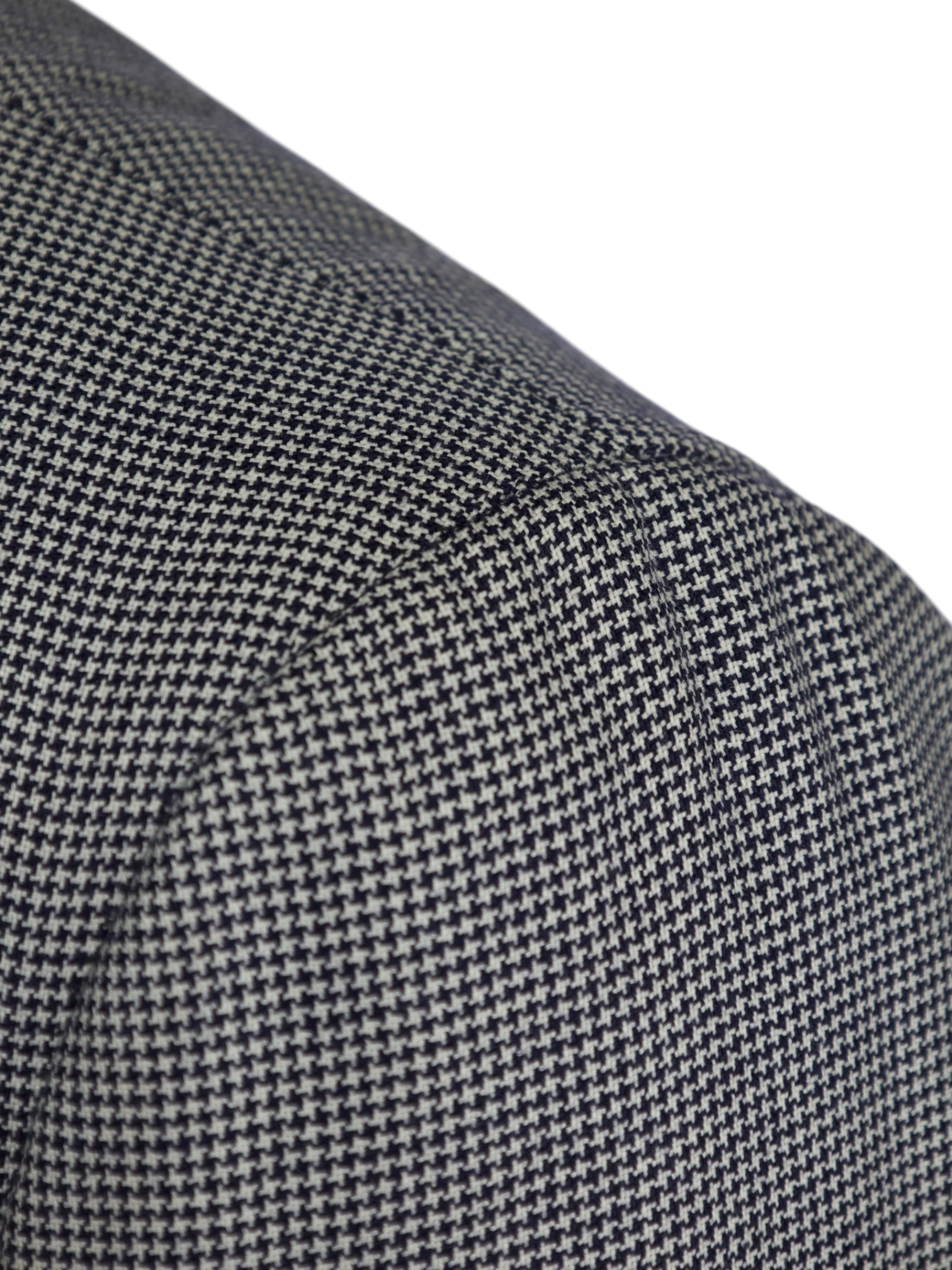 Cesare Attolini Light Grey Extrafine-Wool Puppytooth Jacket