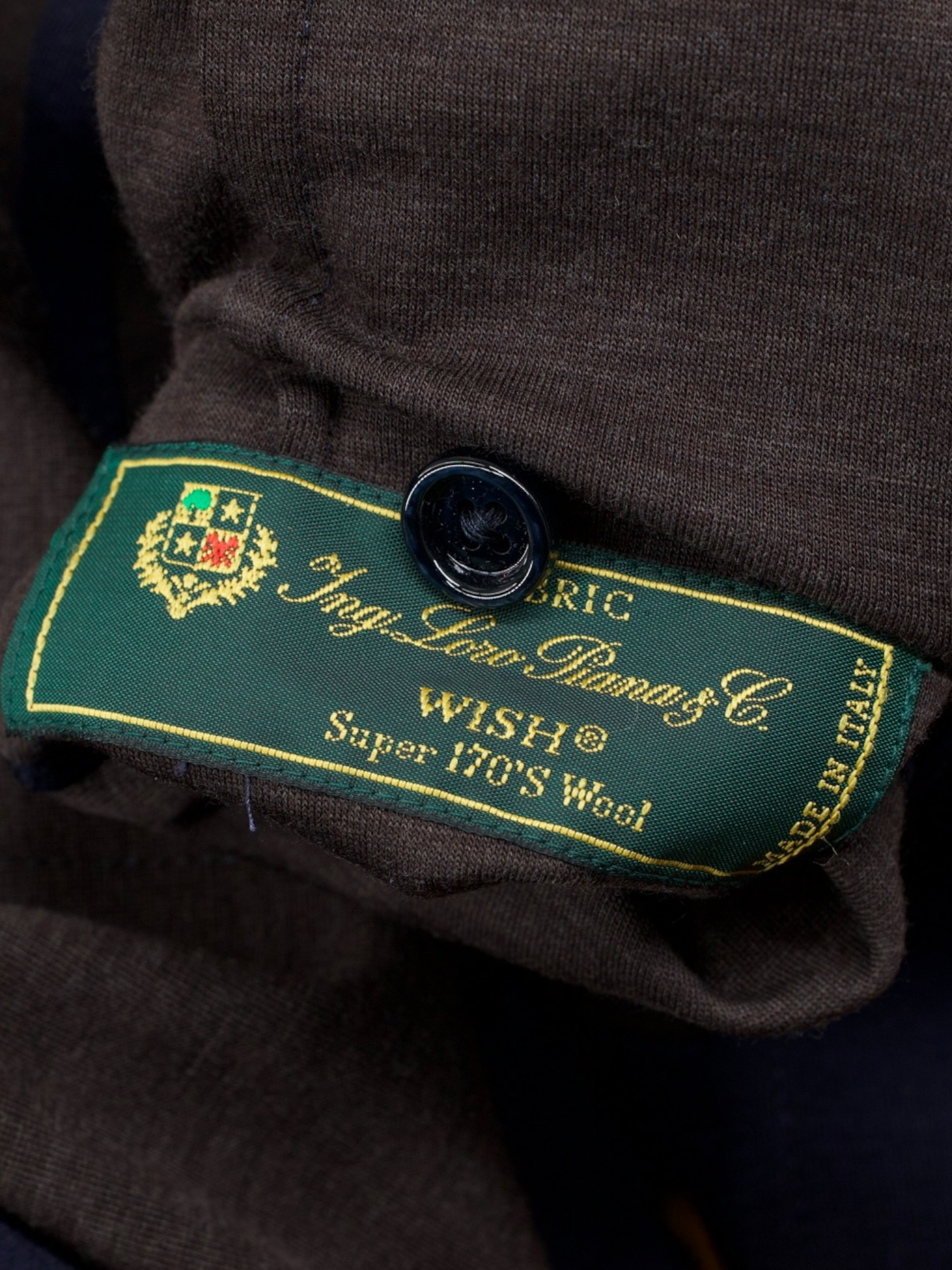 Lardini Navy Super 170's "Wish" & Stretch Knitted Jacket