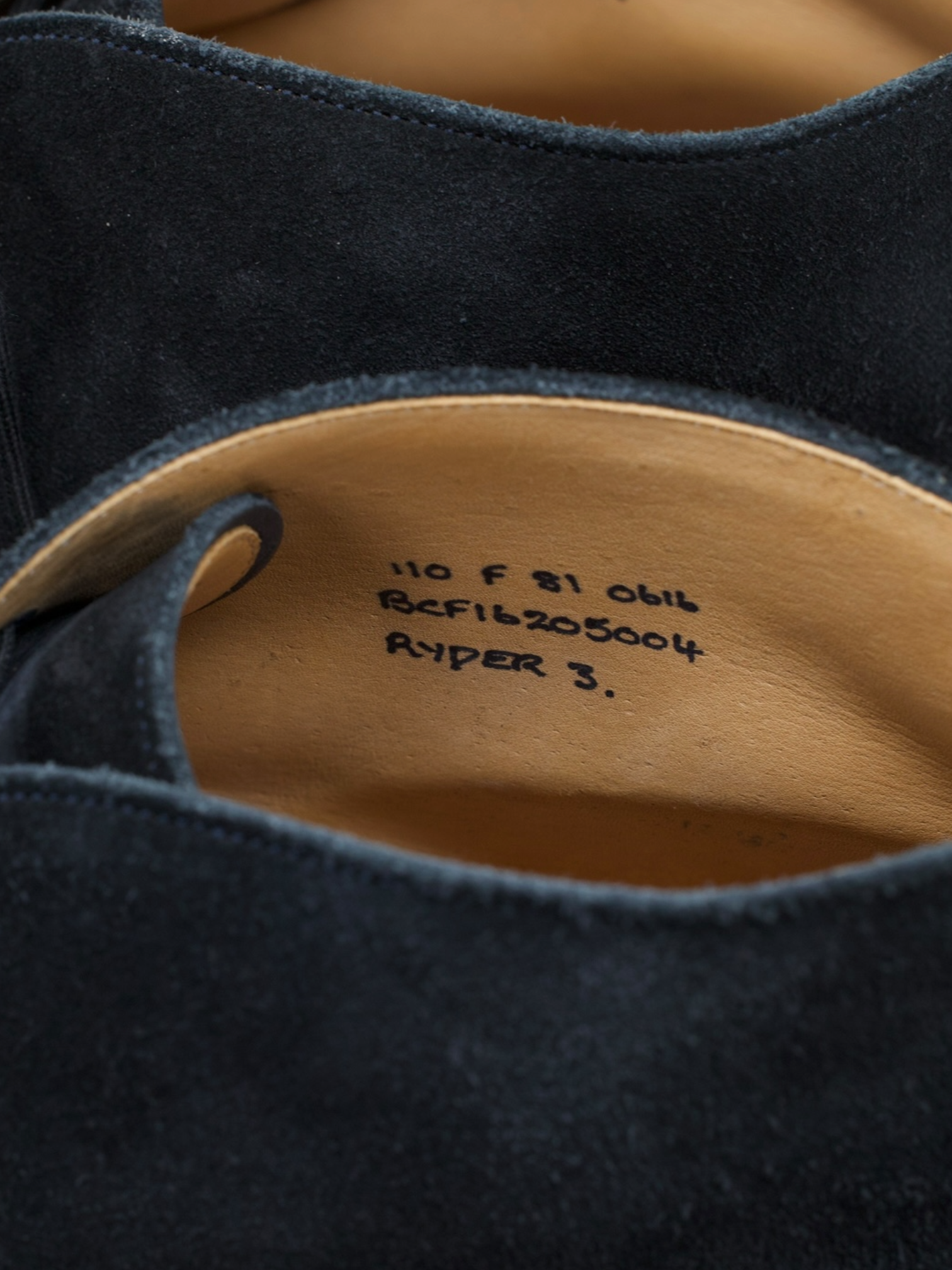 Church's Navy Suède Ryder "James Bond" Desert Boots