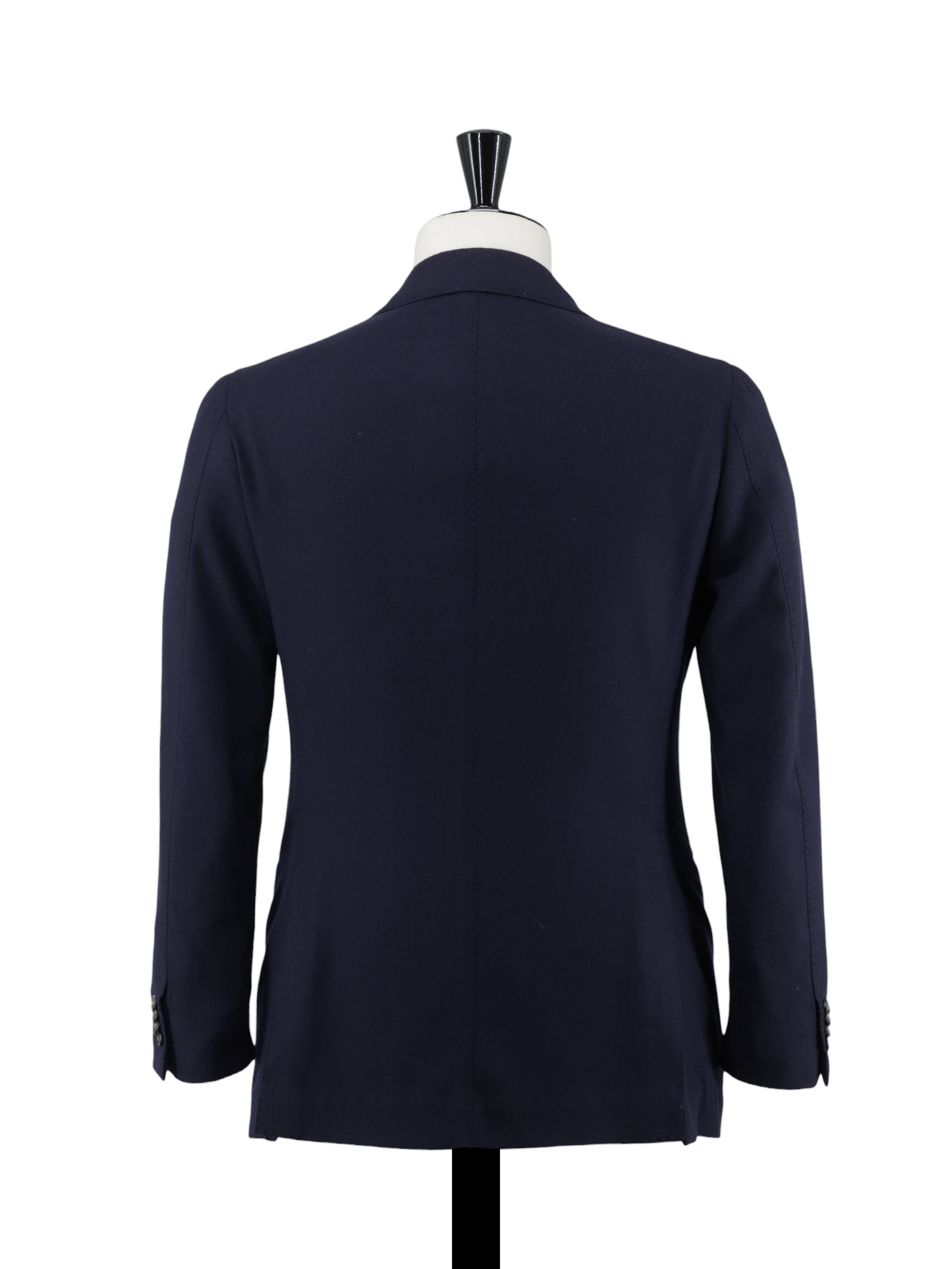 Stile Latino Navy Brushed-Wool Twill Jacket