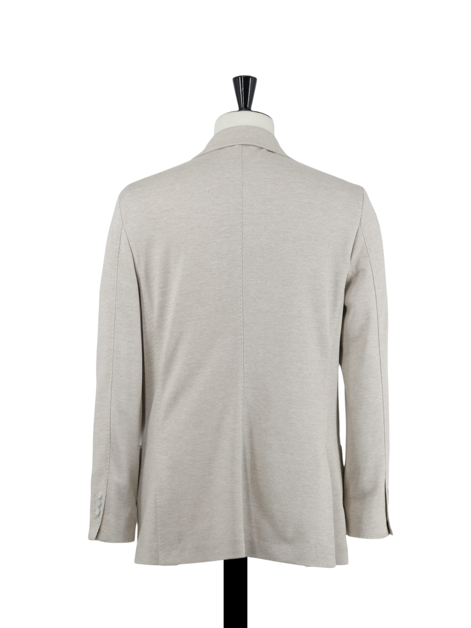 Mandelli Sand Wool & Cotton Knitted Jacket