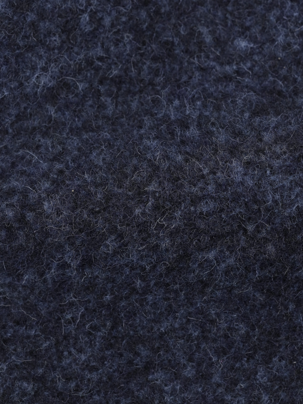 Brunello Cucinelli Dark Blue Plushy Alpaca-Blend Double Breasted Coat