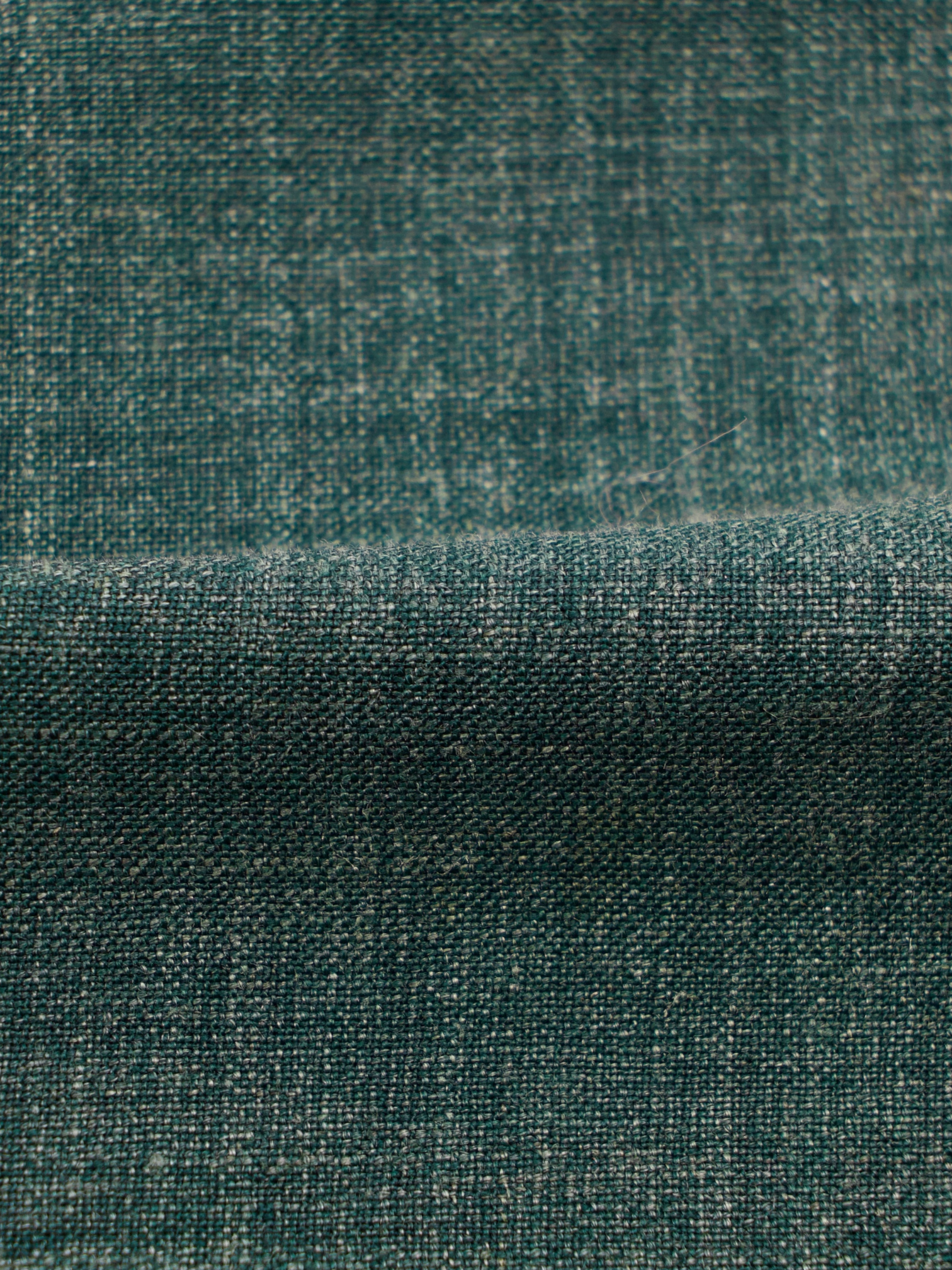 Kiton Verdigis Green Wool & Linen Melange Jacket