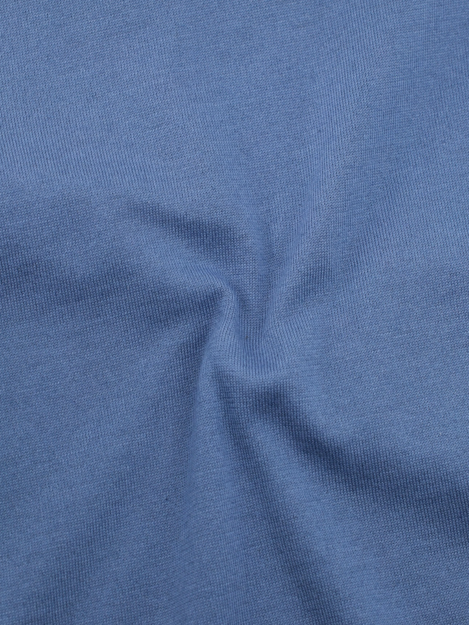 Cesare Attolini Steel Blue Cotton & Cashmere Jersey T-Shirt