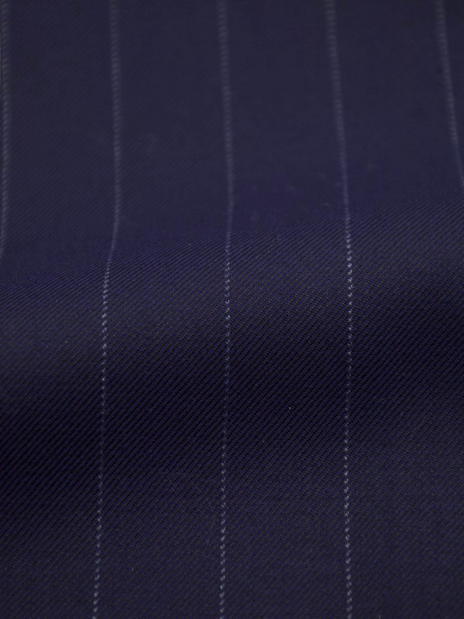 Caruso Navy "Superfine Cloth" Pinstripe Boheme Suit + Extra Trousers