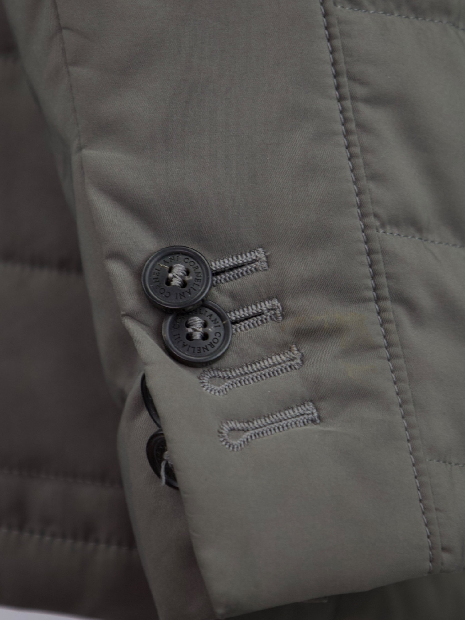 Corneliani Taupe Water-Repellent "Milestones" Vespa Jacket