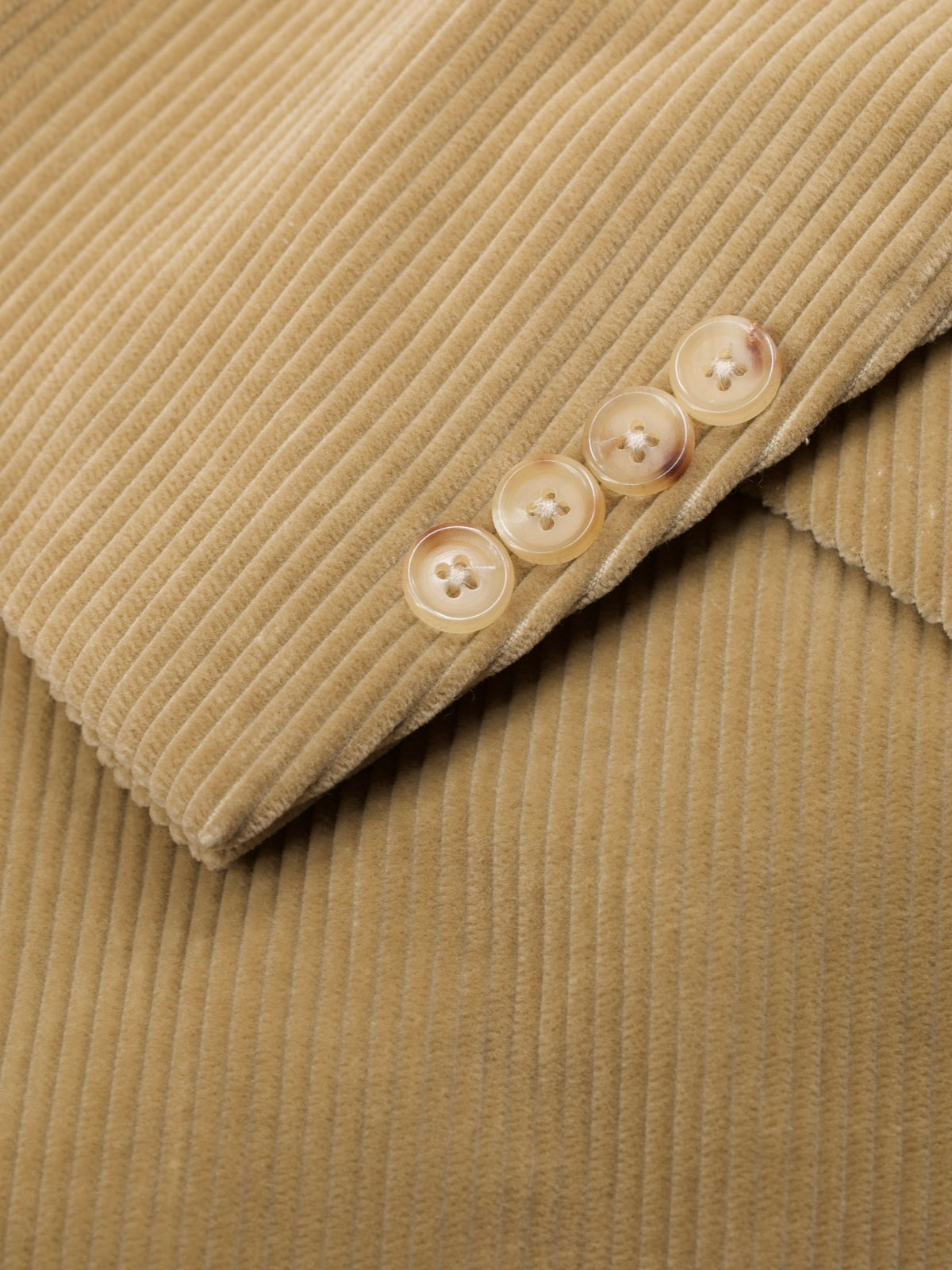 Ralph Lauren Purple Label Light Brown Cotton-Corduroy Hacking Jacket