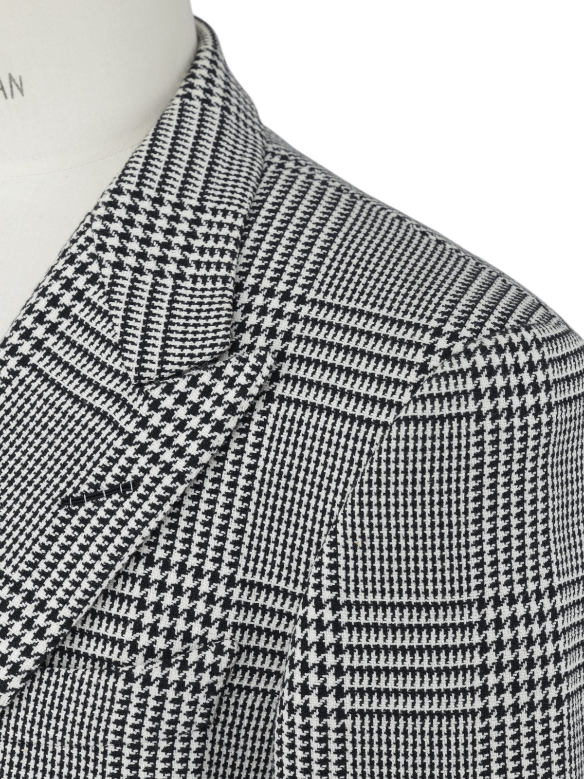 Tom Ford Black & White Cotton-Blend Iconic Prince-of-Wales Windsor Jacket