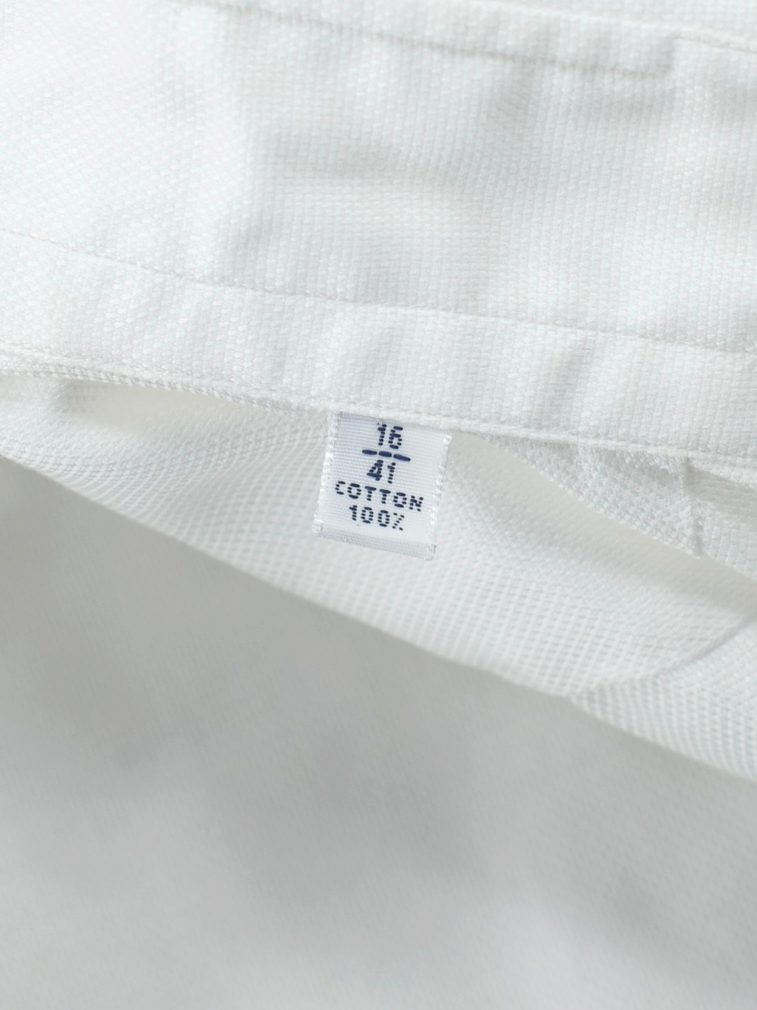 Fray White Lightweight-Cotton Button-Down Pinpoint Shirt