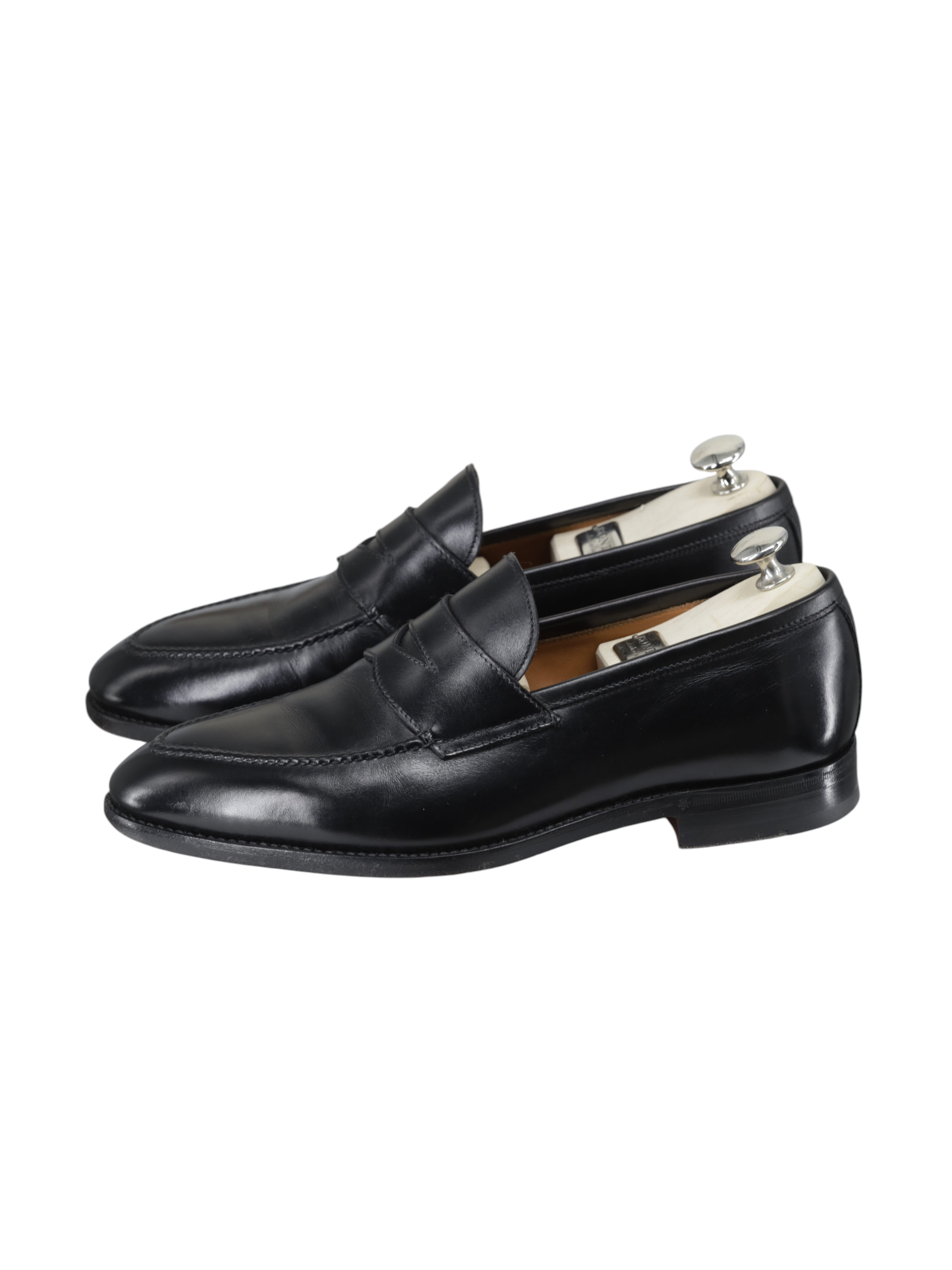 Bontoni Black Calfleather Principe Penny Loafer + Belt