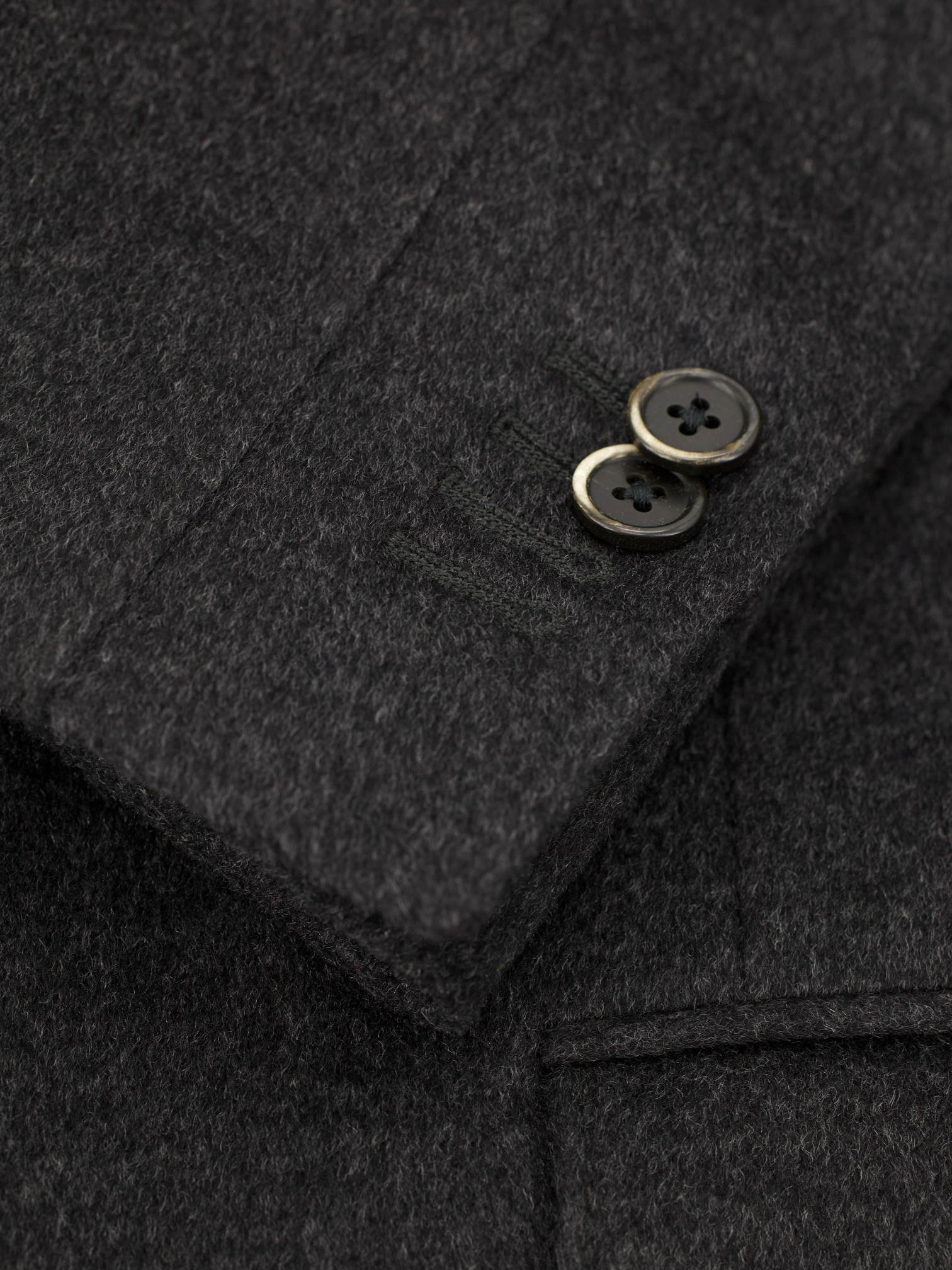 Corneliani ID Grey Extrafine Virgin-Wool Windproof Overcoat