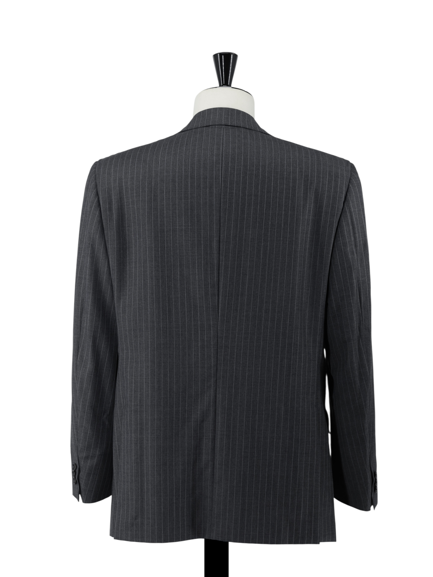 Brioni Grey Fine-Wool Classic Roman-Style Pinstripe Palatino Suit