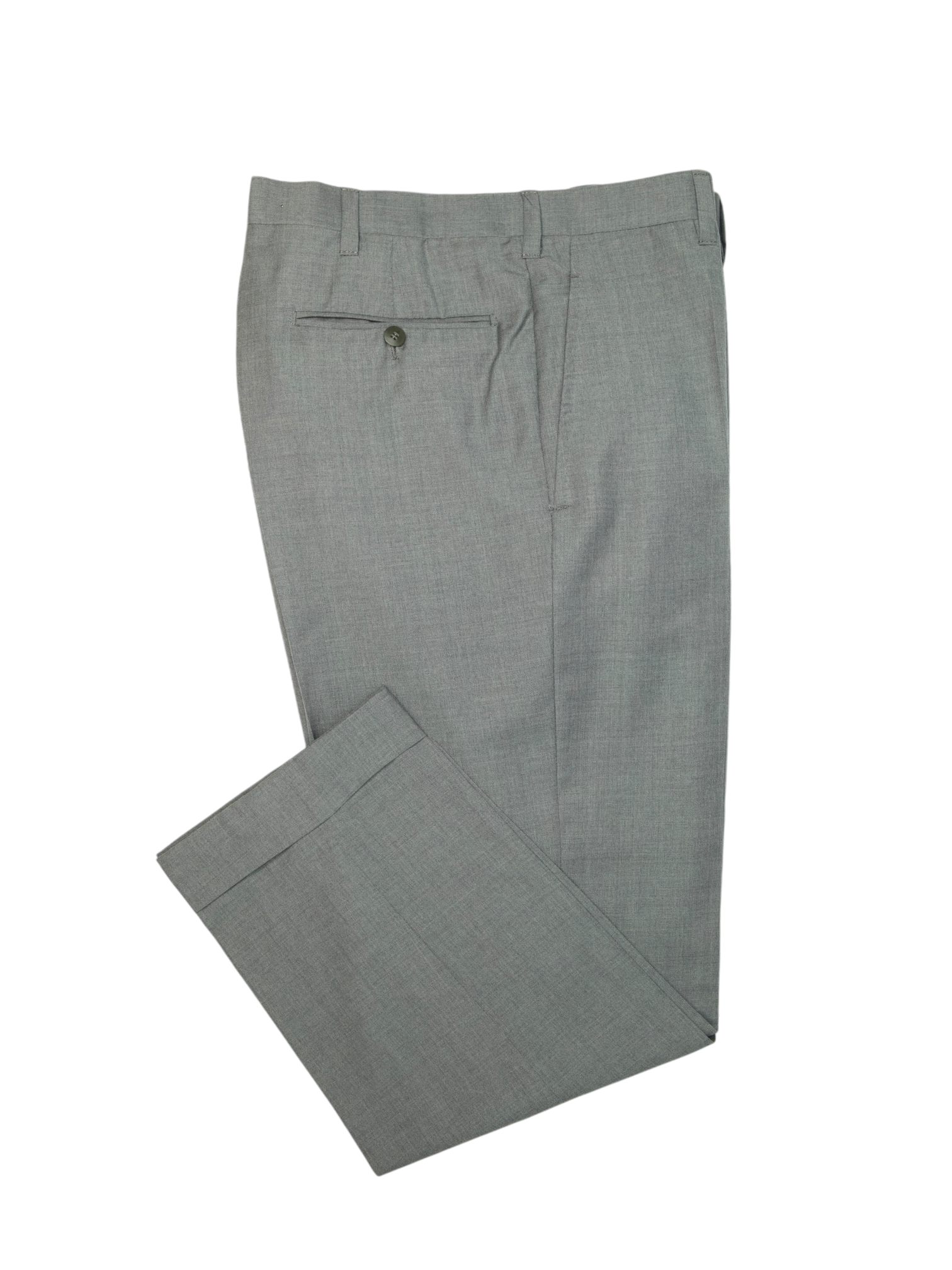 Cesare Attolini Grey Super 150's Sartorial Trousers