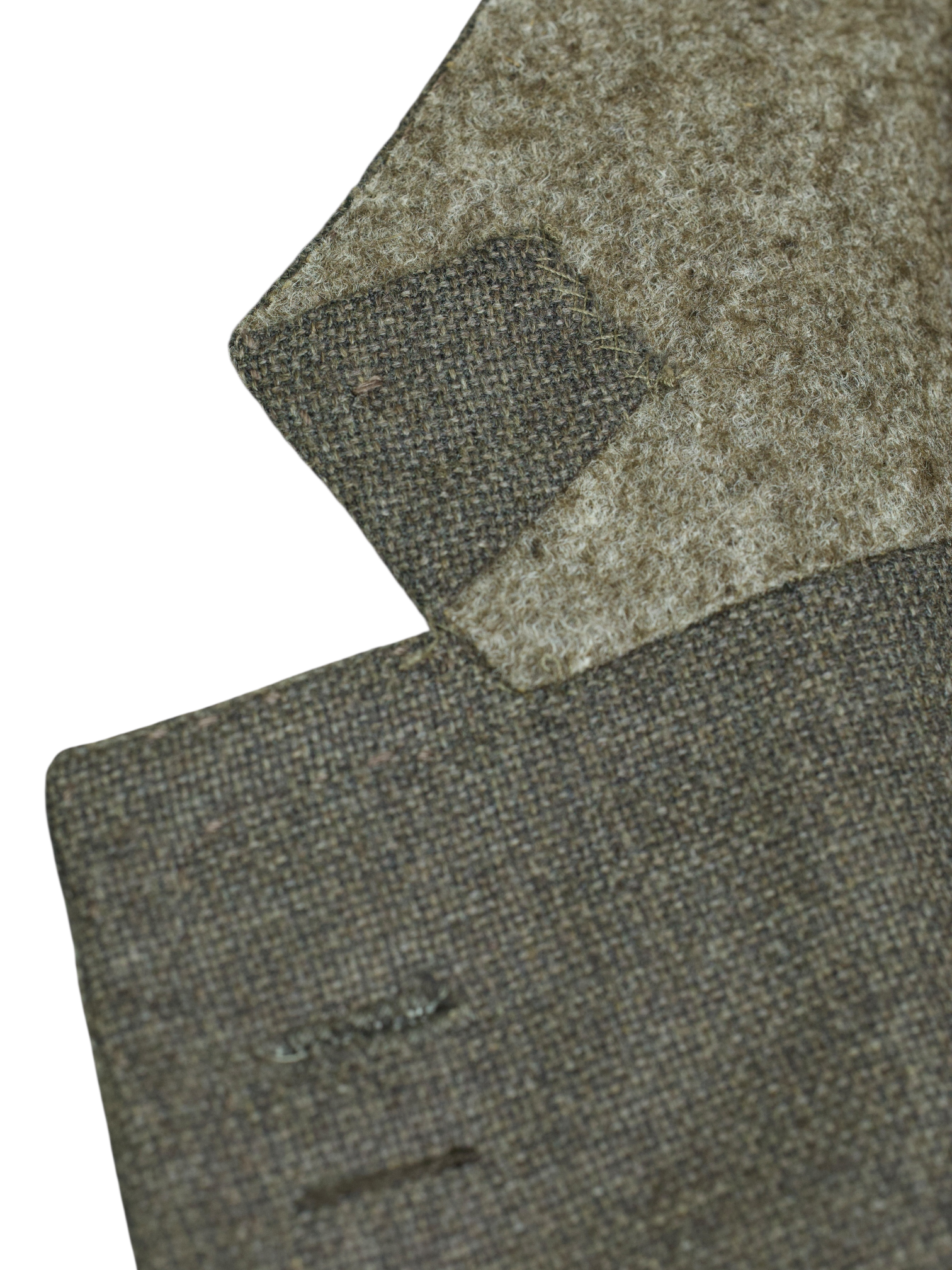Cesare Attolini Brown Super 150's & Cashmere Micro-Pattern Jacket