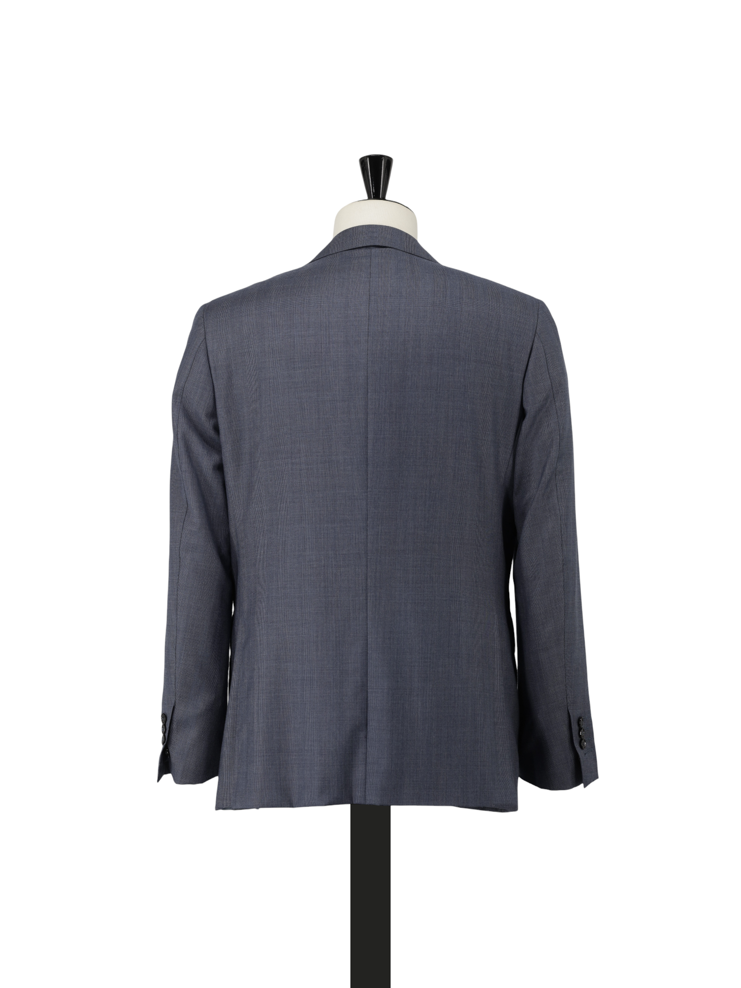 Canali Steel Blue 3-Piece Super 150's Glenplaid Suit
