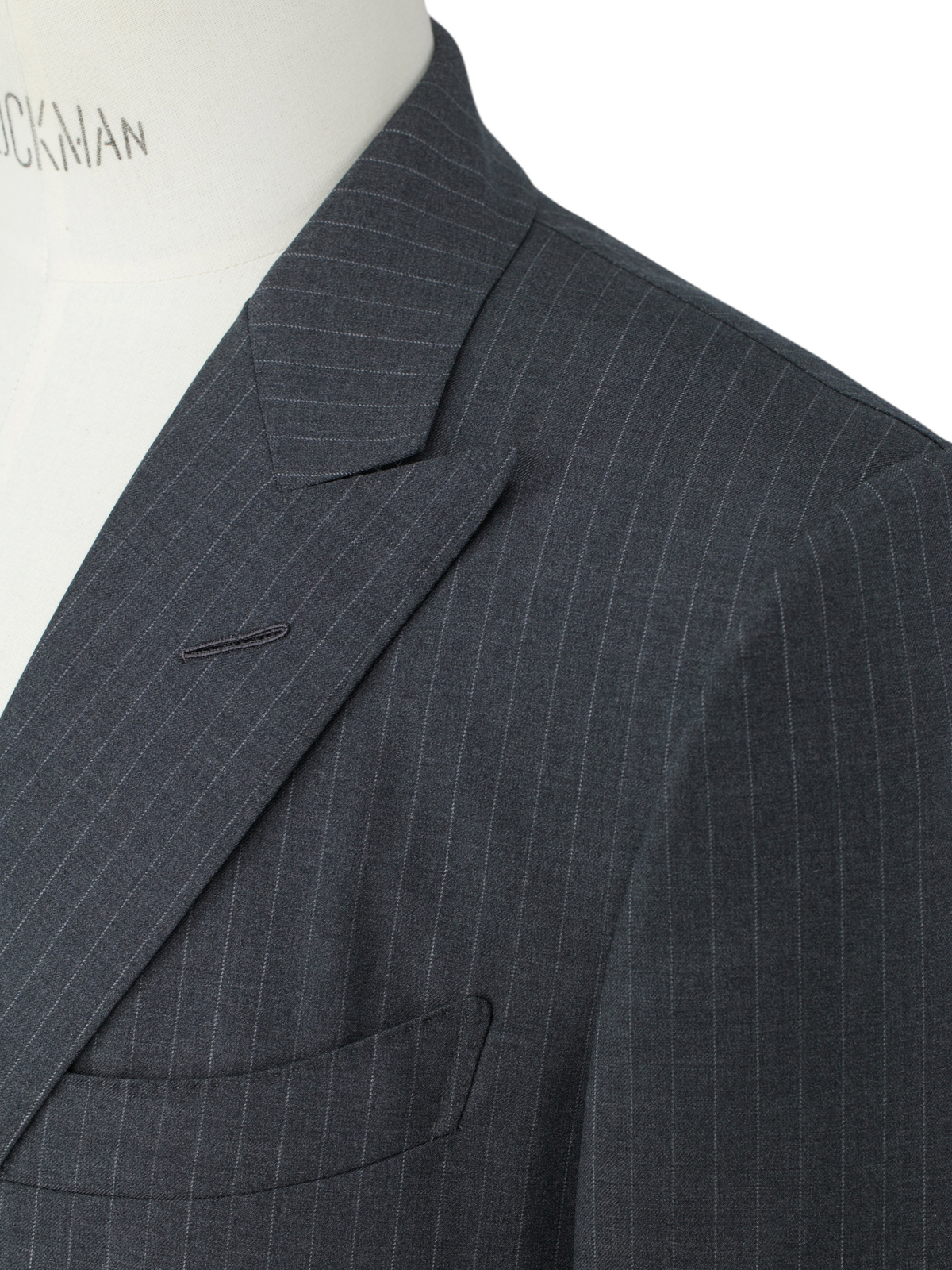 Tom Ford Grey Fine-Wool Pinstripe Peak-Lapel O'Connor Suit