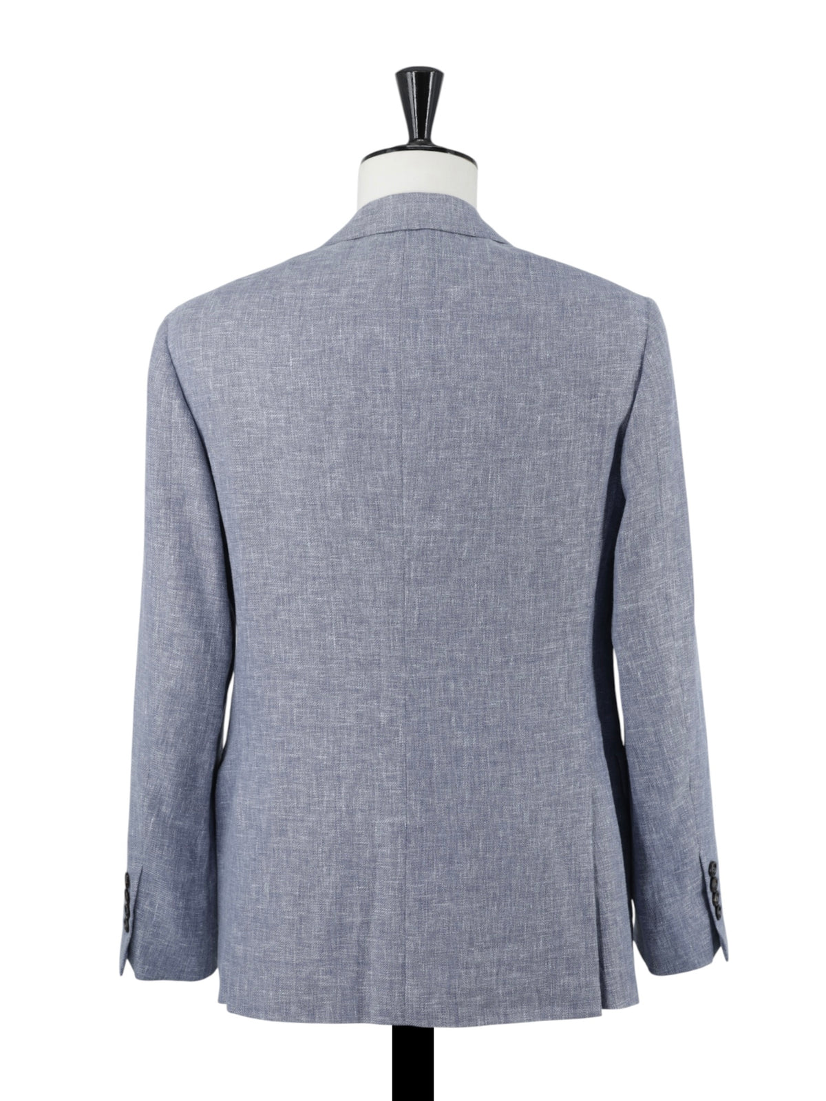Brunello Cucinelli Steel Blue Linen, Wool & Silk Melange Suit