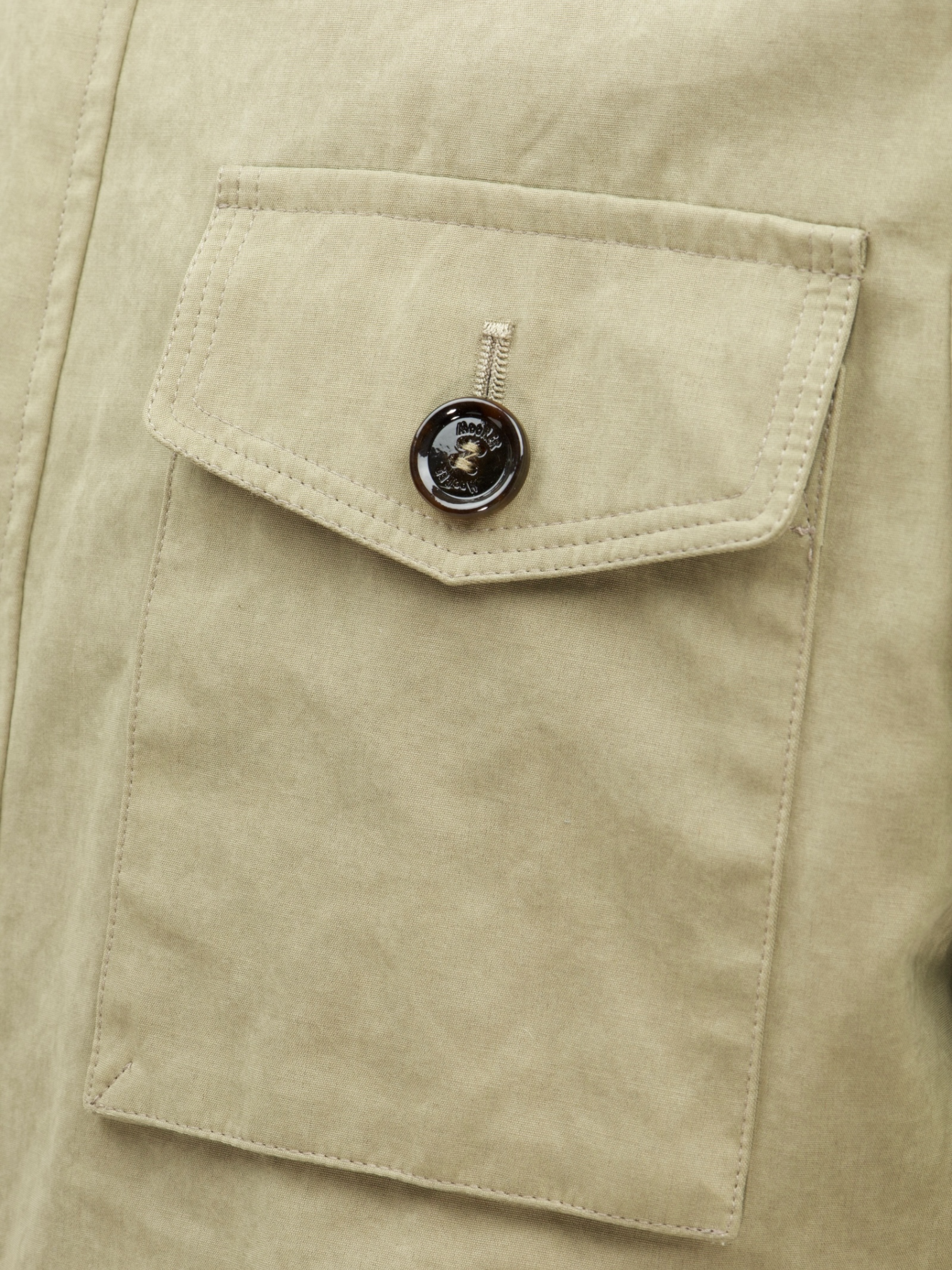 Moorer Olive Drab Cotton Water-repellent Fieldjacket