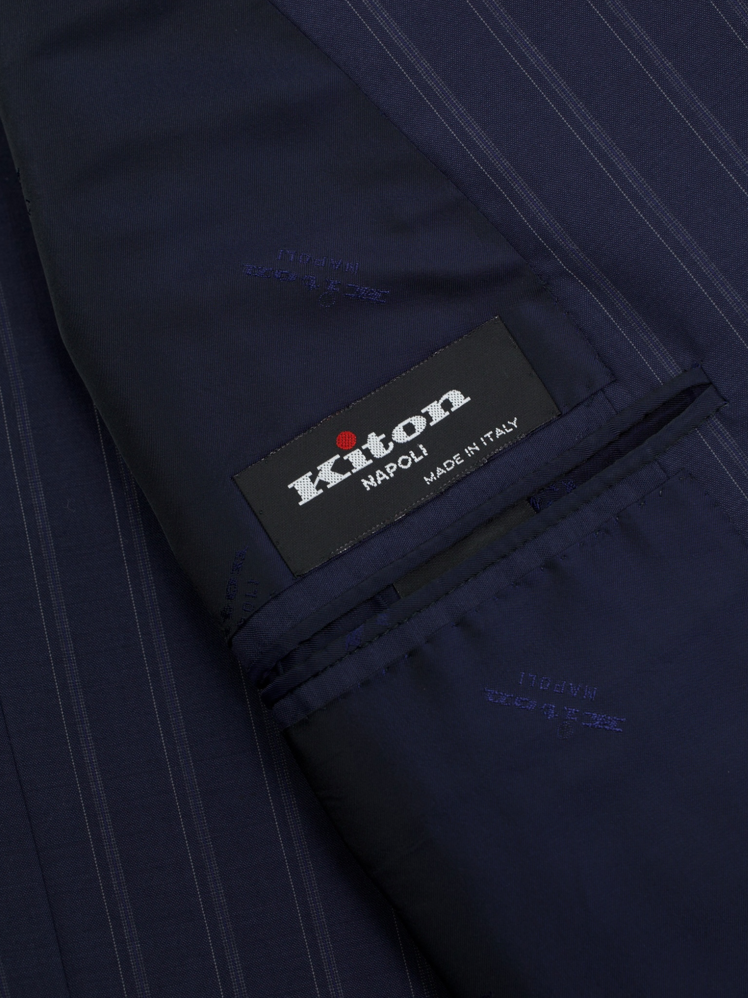 Kiton Dark Blue 14-Micron 