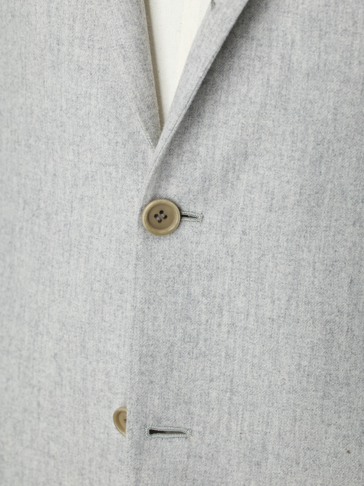 Kiton Light Marbled-Grey Pure Cashmere Sartorial Winter Suit