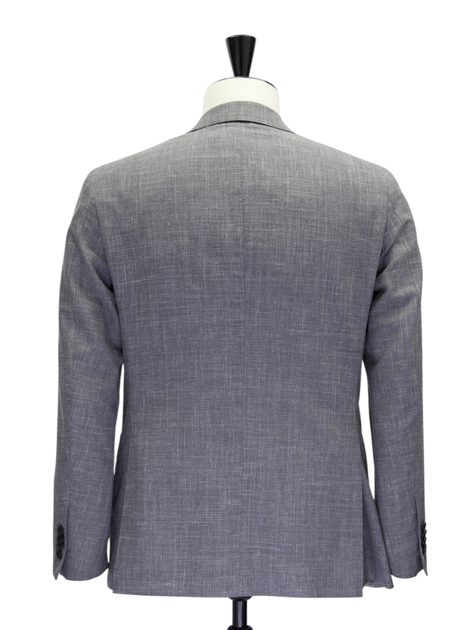 Caruso Taupe Wool, Silk & Linen "Summertime" Melange Jacket