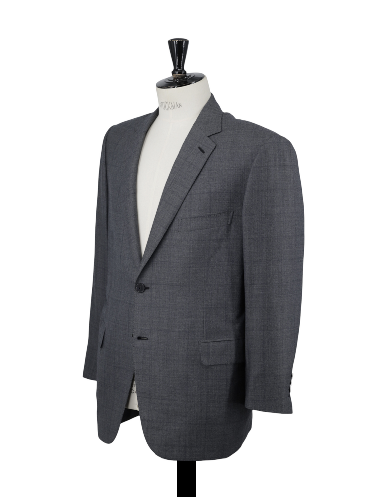 Brioni Grey Fine-Wool Timeless Birdseye & Windowpane Secolo Suit