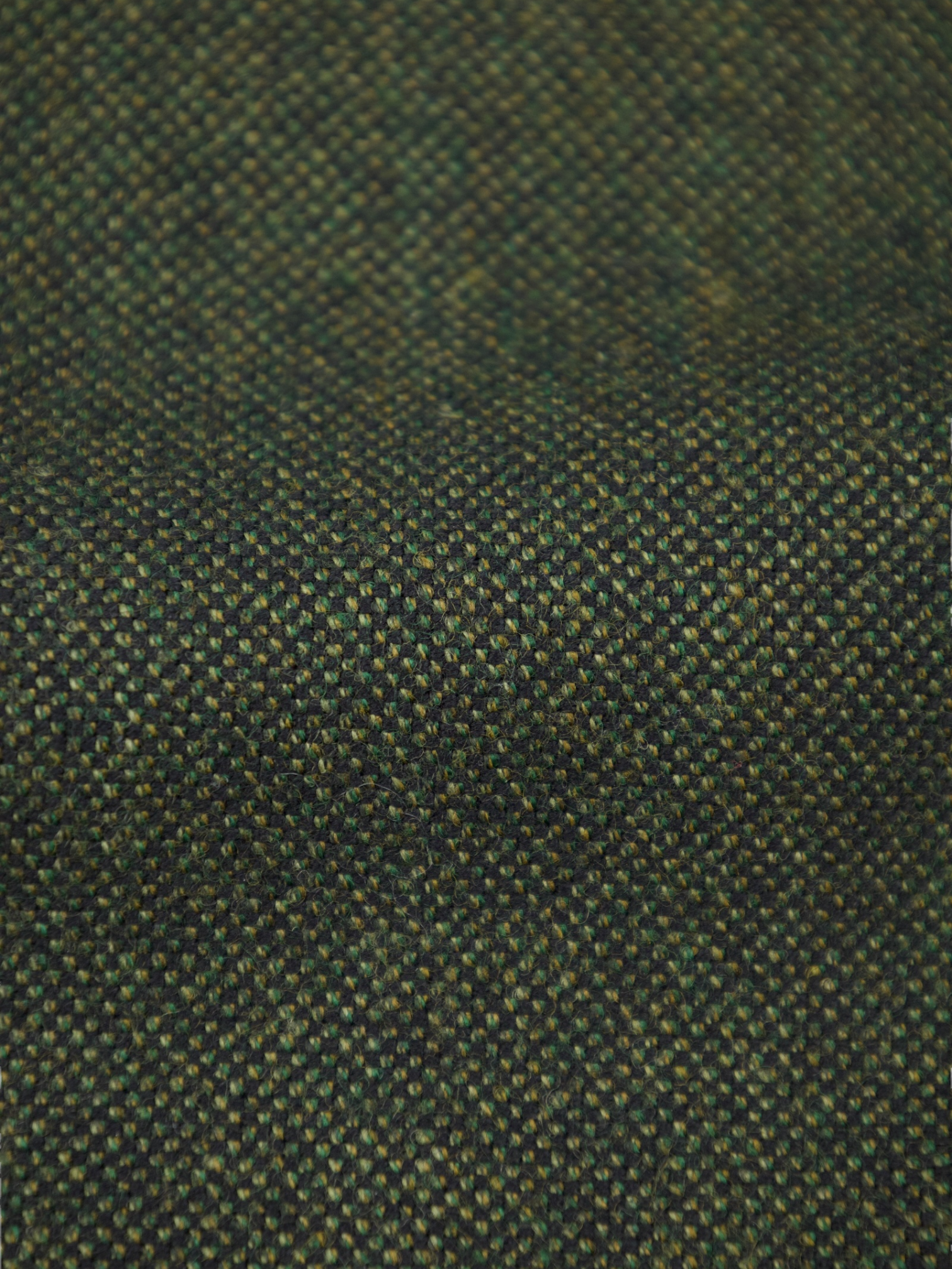 Cesare Attolini Dark Green Wool & Cashmere Micro-Structure Jacket