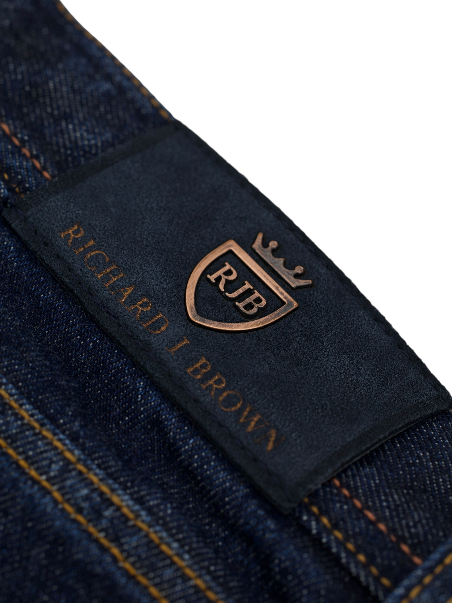 Richard J. Brown Dark Blue Japanese Denim Twill Jeans