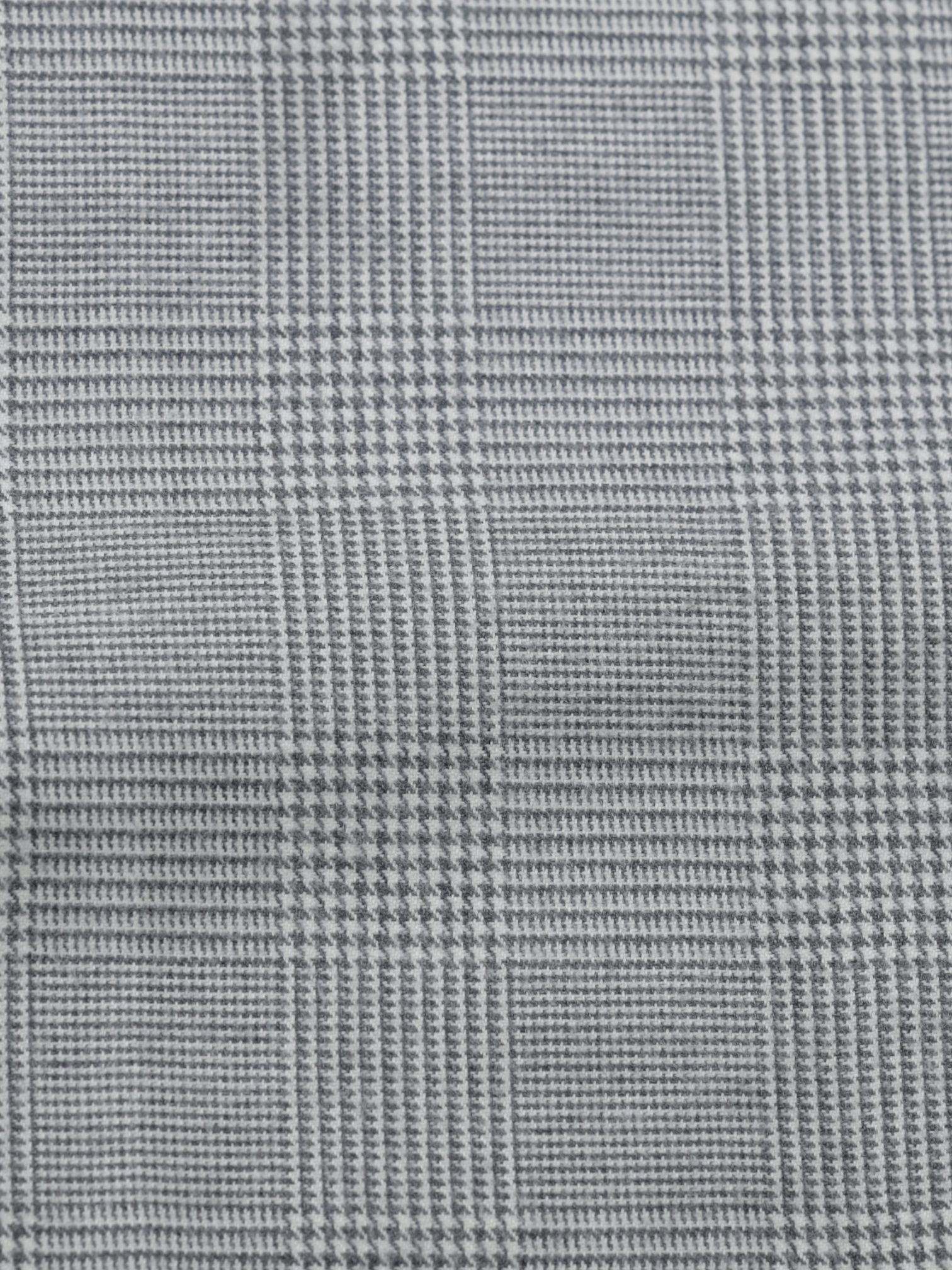 Cesare Attolini Light Grey Softly Brushed-Cotton Glenplaid Shirt