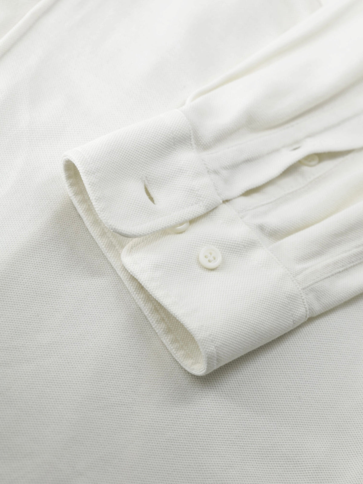 Brunello Cucinelli Offwhite Pique-Cotton Western-Style Overshirt
