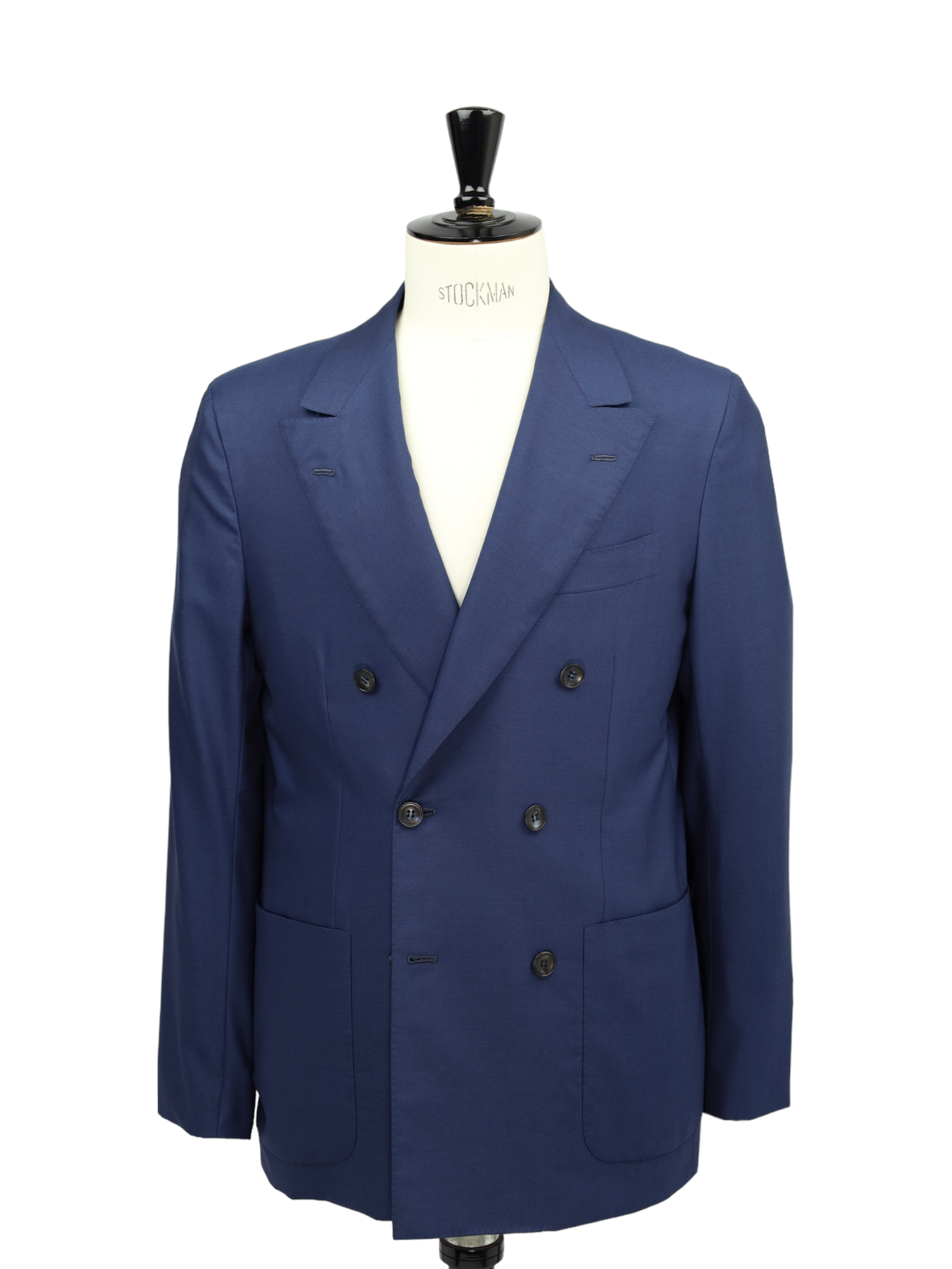 Kiton Blue Double Breasted Neapolitan Suit