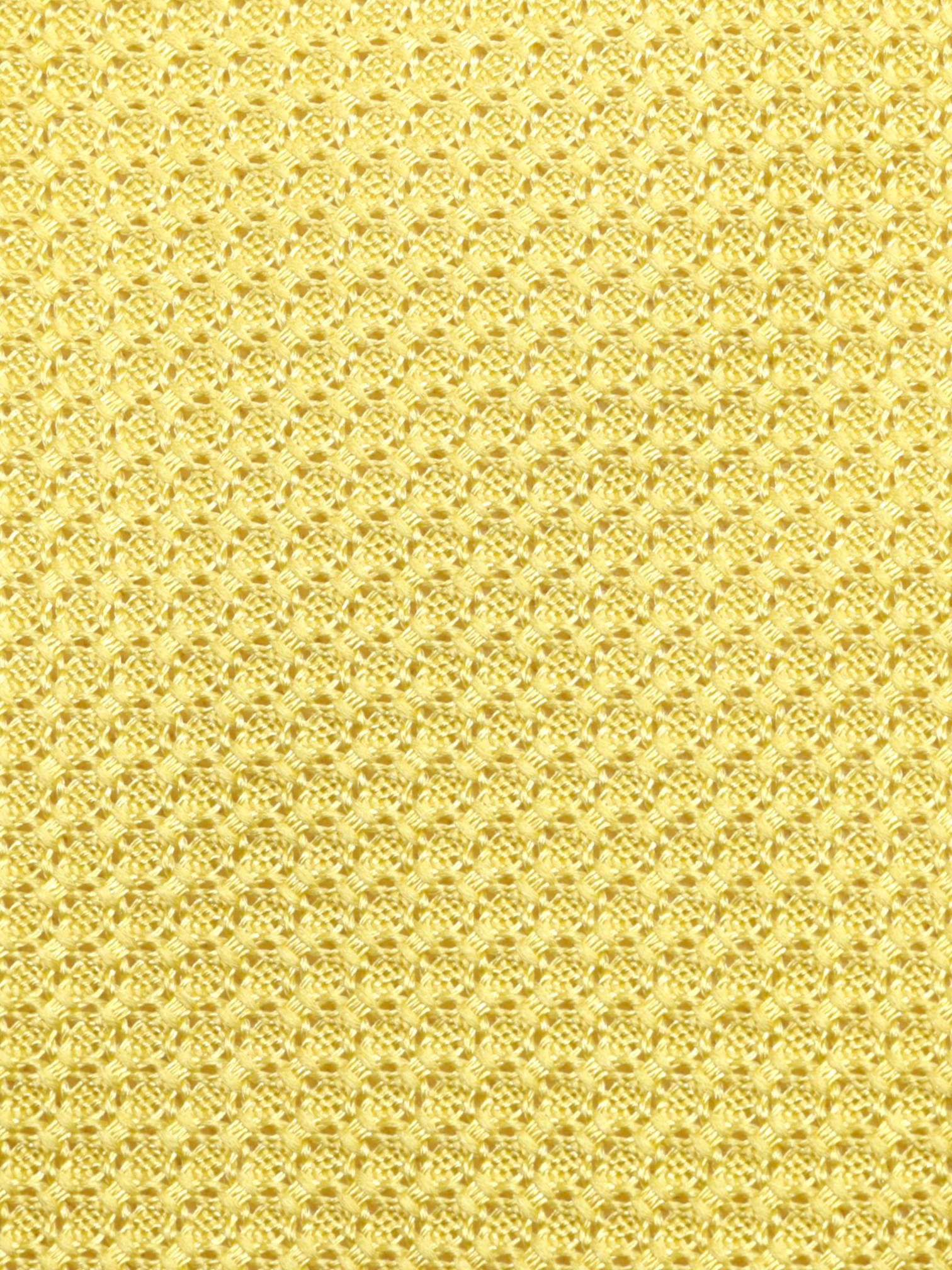 Turnbull & Asser Sunflower Yellow Silk Grenadine Tie