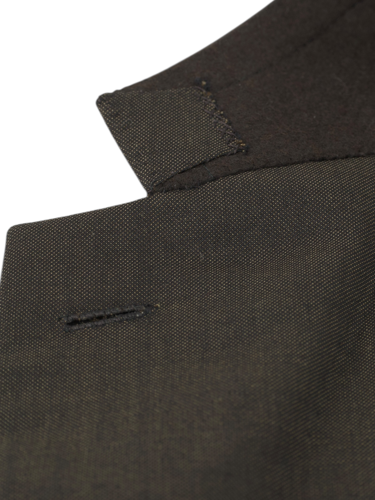 Brioni Dark Brown Fine-Wool Pinpoint Senato Suit