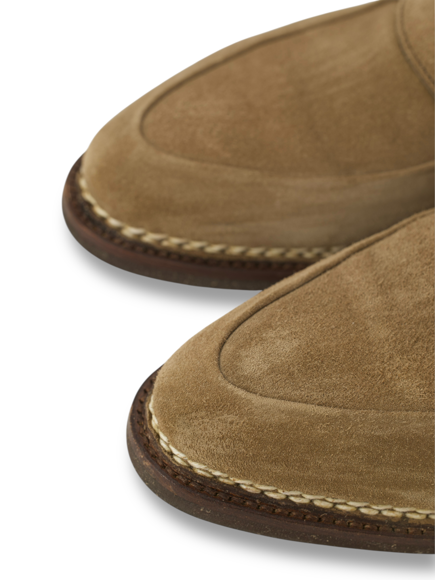Bontoni Light Brown Suède Principe Rivolta Loafer