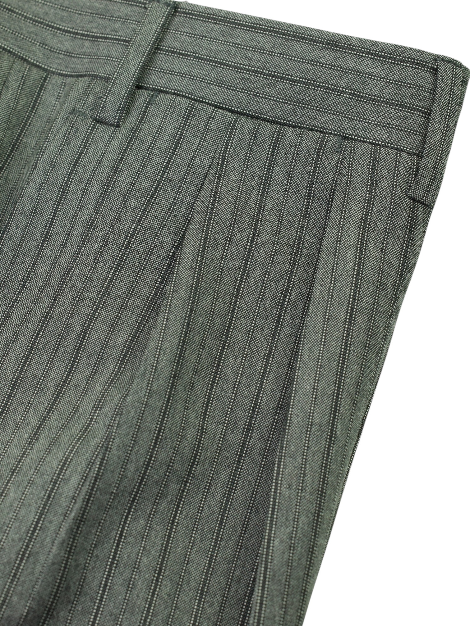 Canali Black & Grey Fine-Wool Traditional Micro-Herringbone Morning Suit
