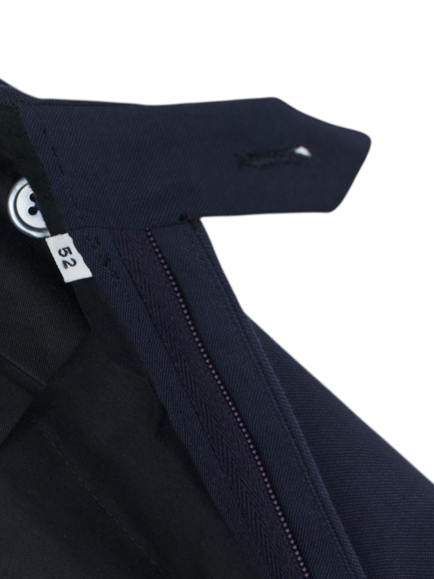 Kiton Navy Fine-Wool Twill Handmade Sartorial Trousers