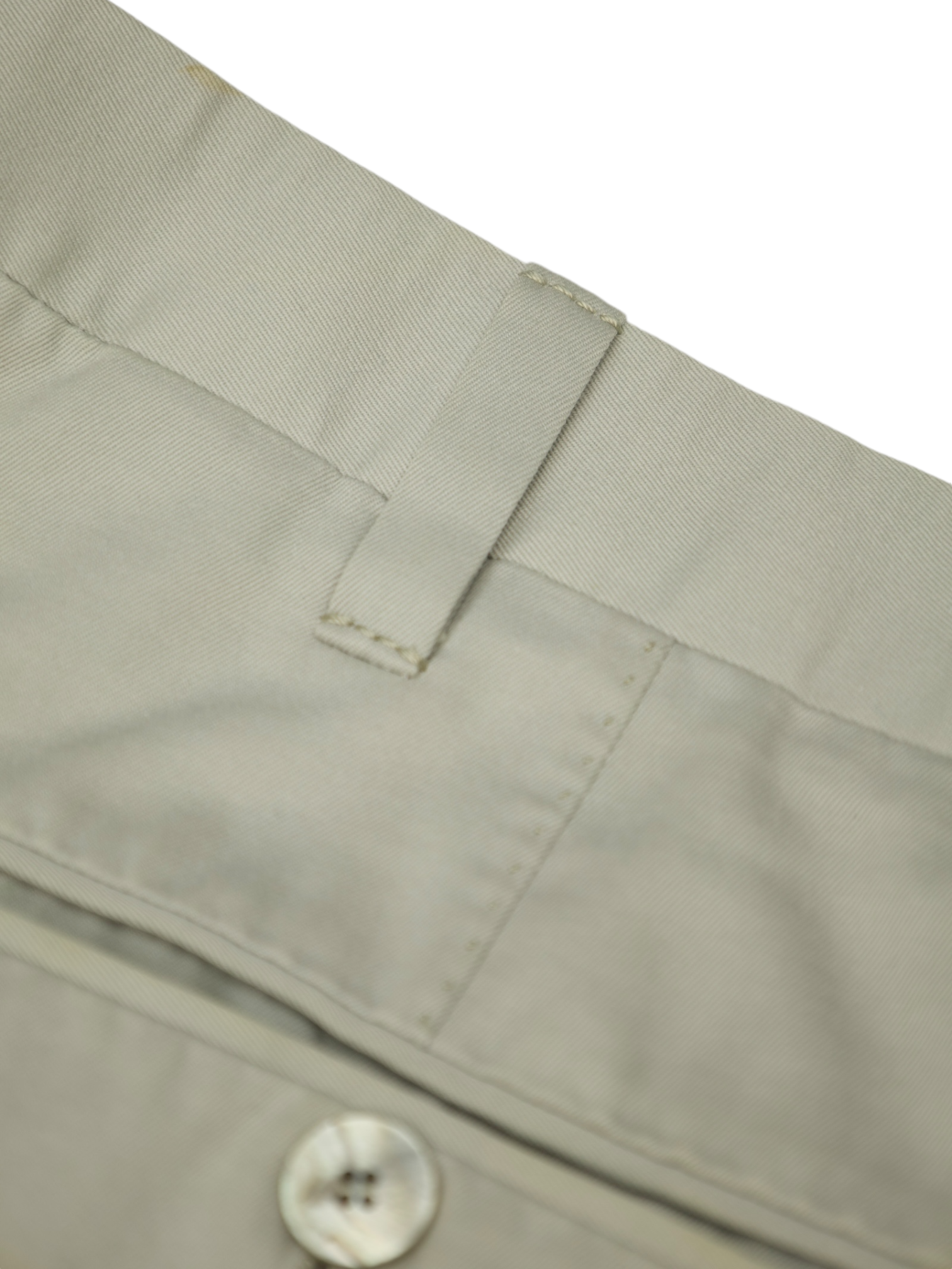 Cesare Attolini Stone Grey Wool & Cashmere Sartorial Trousers