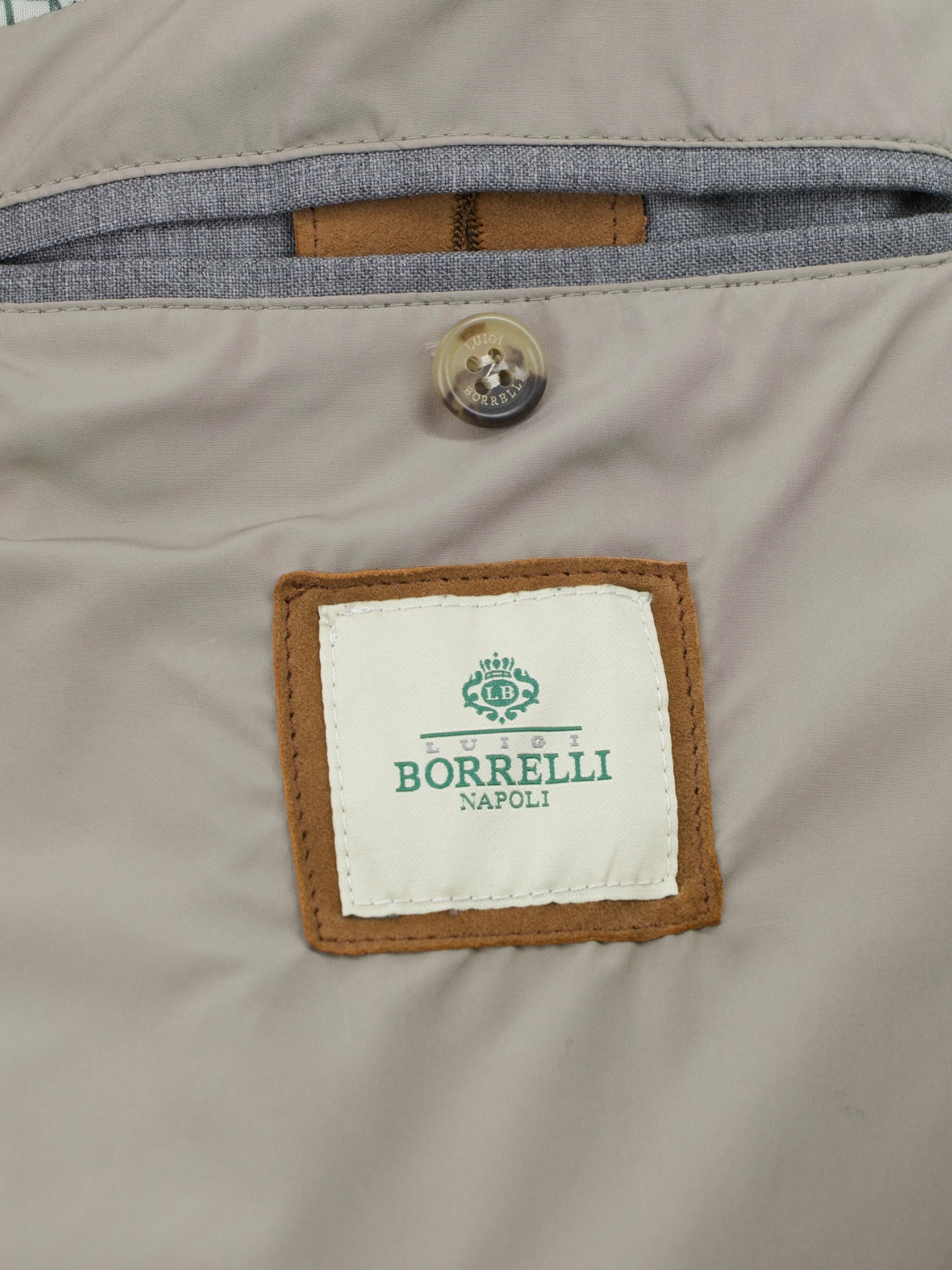 Luigi Borrelli Beige Pure-Camel Padded Sartorial Coat