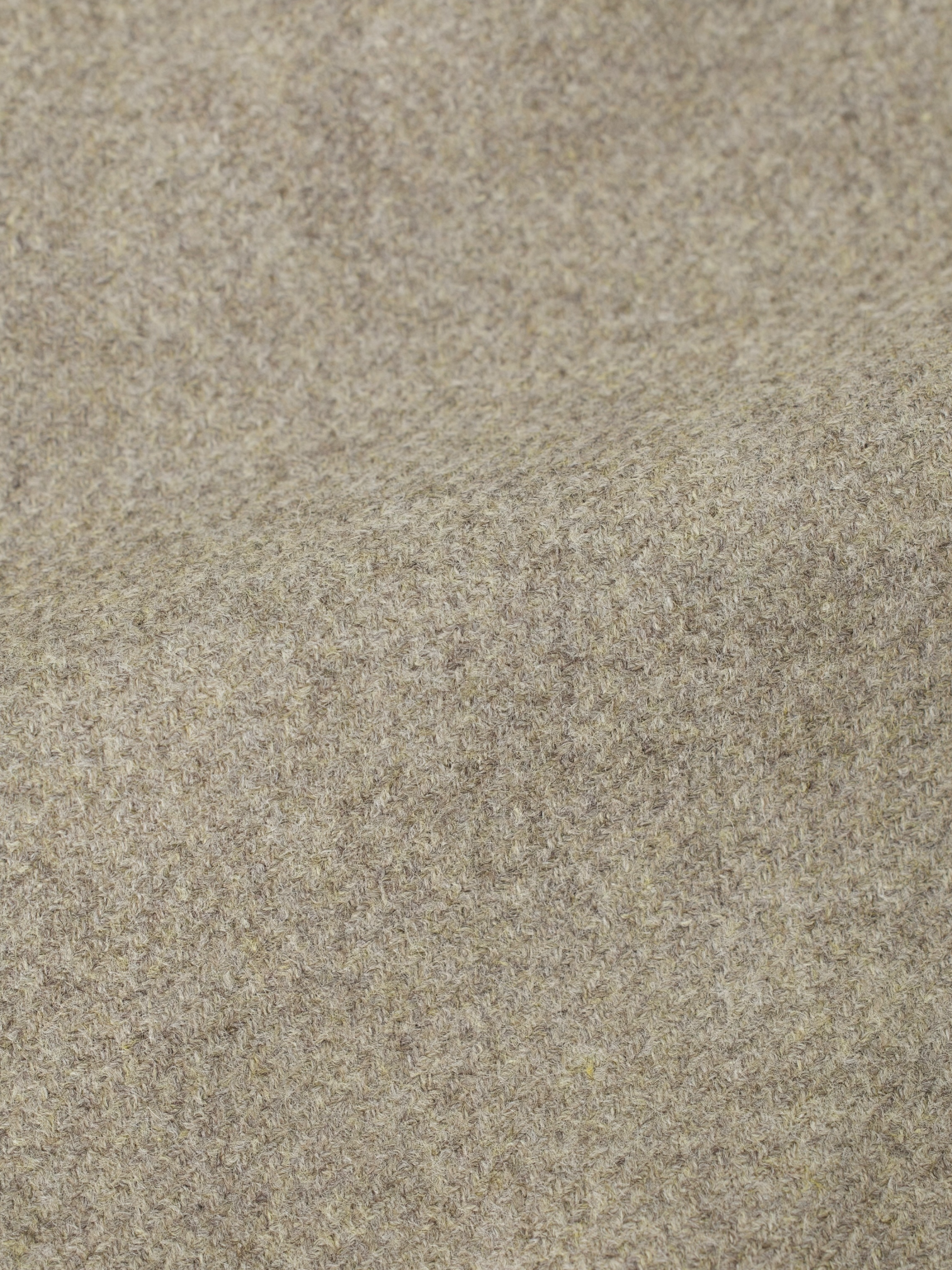 Orazio Luciano Oatmeal Wool & Cashmere Twill Jacket