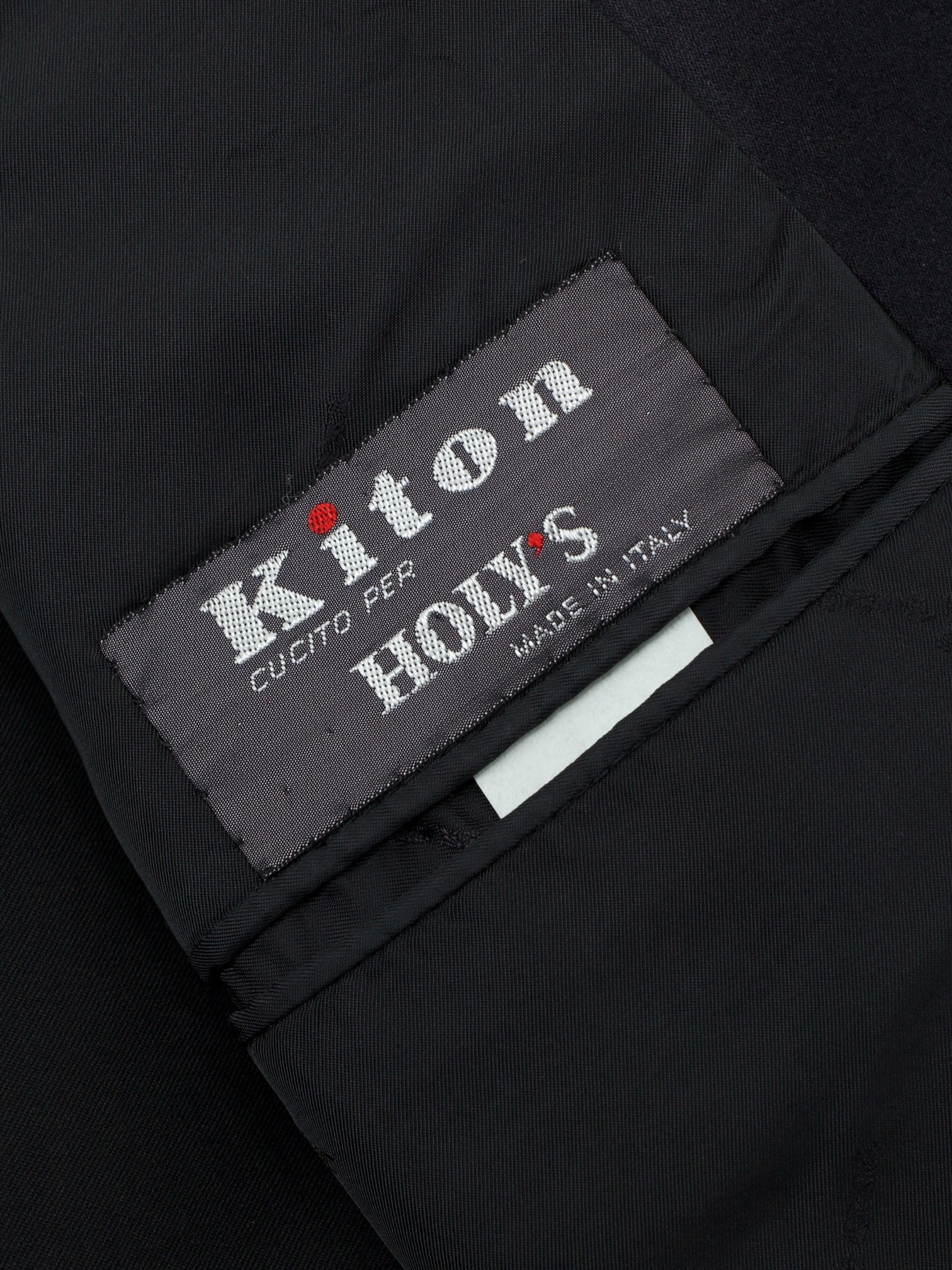 Kiton Black Vintage Fine-Wool Double Breasted Tuxedo Dinner Jacket