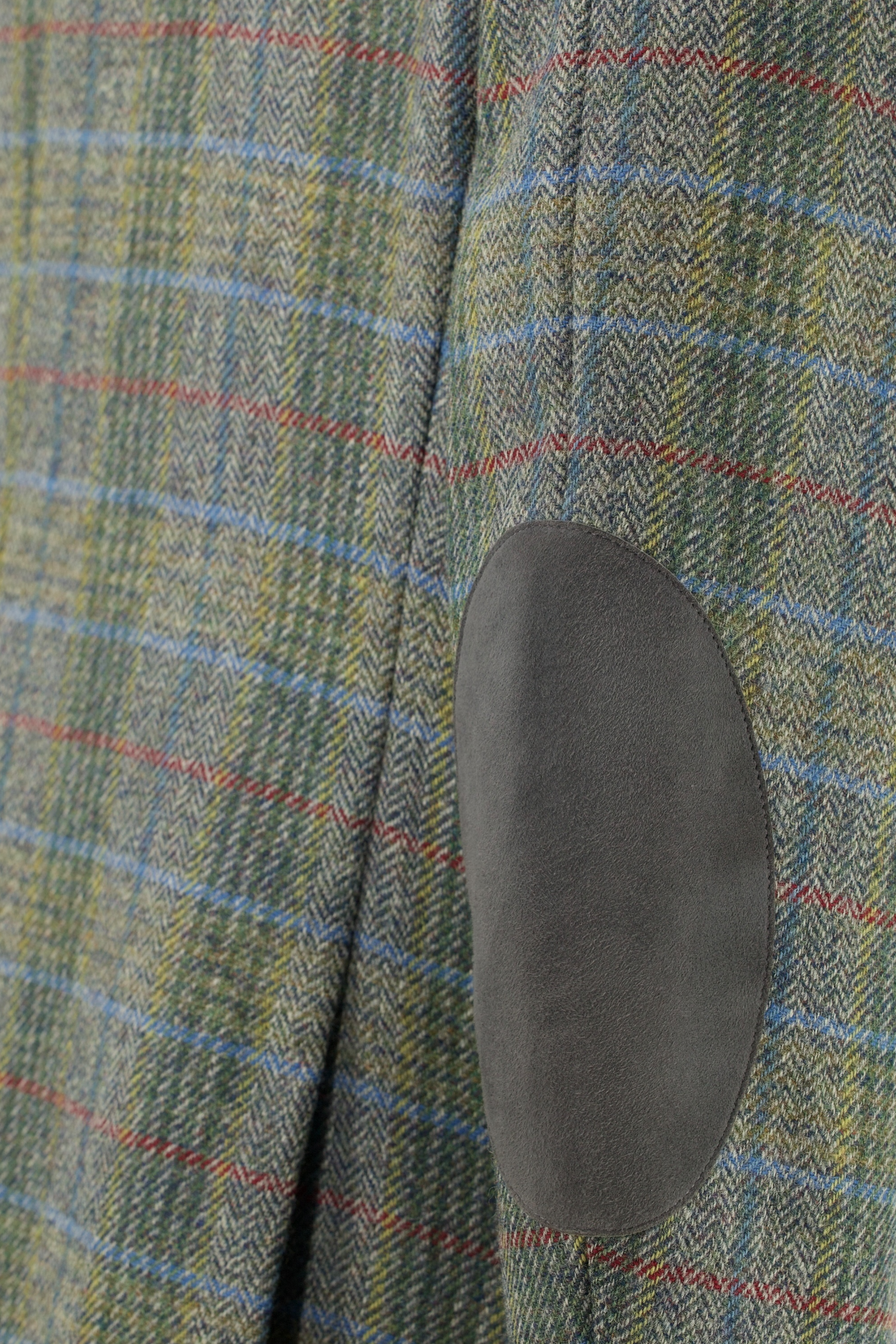 Brioni Sage Green & Blue Tweed-Wool Norfolk Hunting Jacket