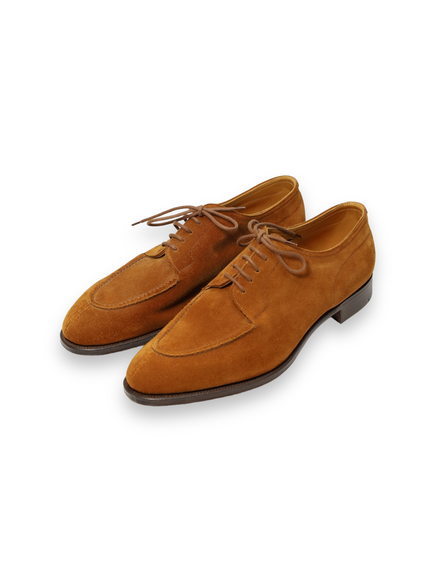 Edward Green Tobacco Suede Unlined Dover Derby
