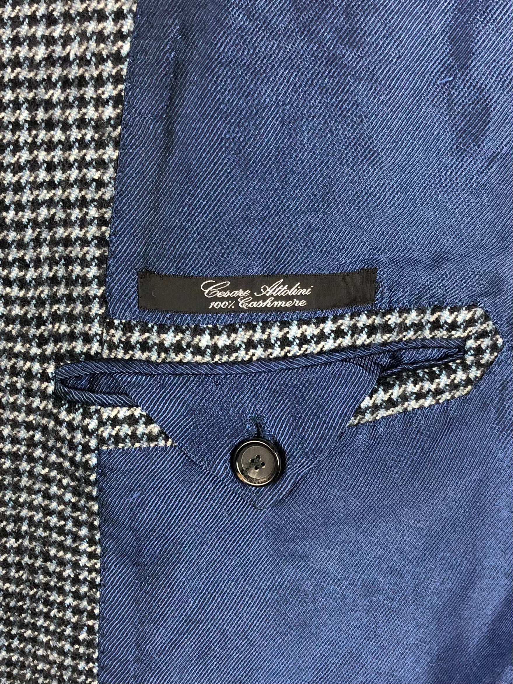Cesare Attolini Blue Cashmere Jacket