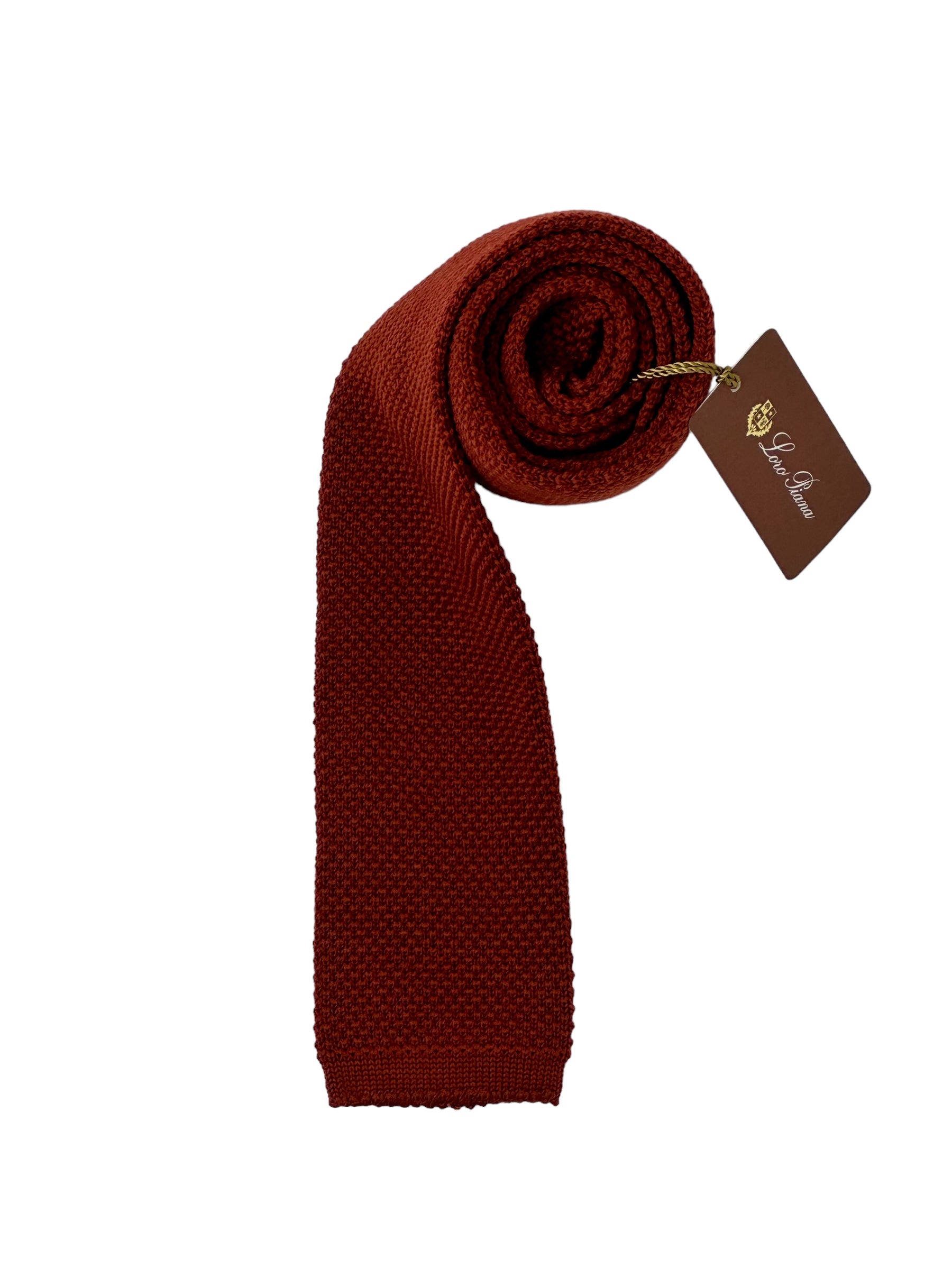 Loro Piana Knitted Wool Tie