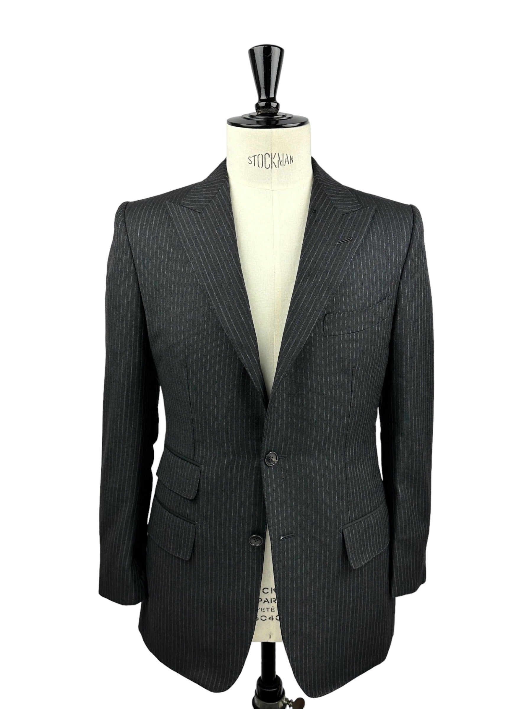 Tom Ford Mohair Blend Pinstripe Suit